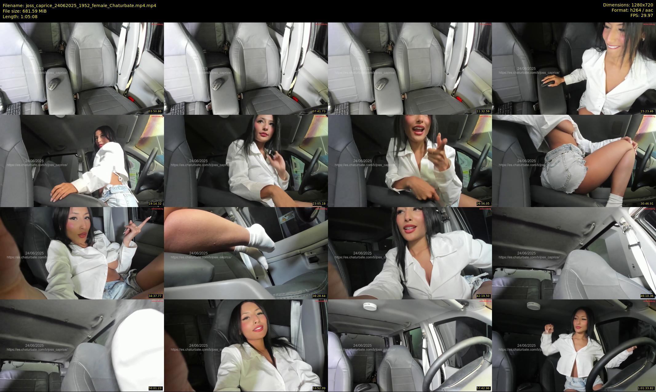 joss_caprice — 66 minute Chaturbate female cam show recording, 720p, Jun 24, 2025