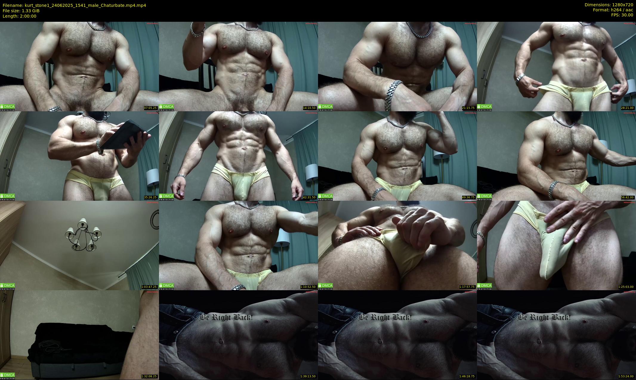 kurt_stone1 — 120 minute Chaturbate male cam show recording, 720p, Jun 24, 2025