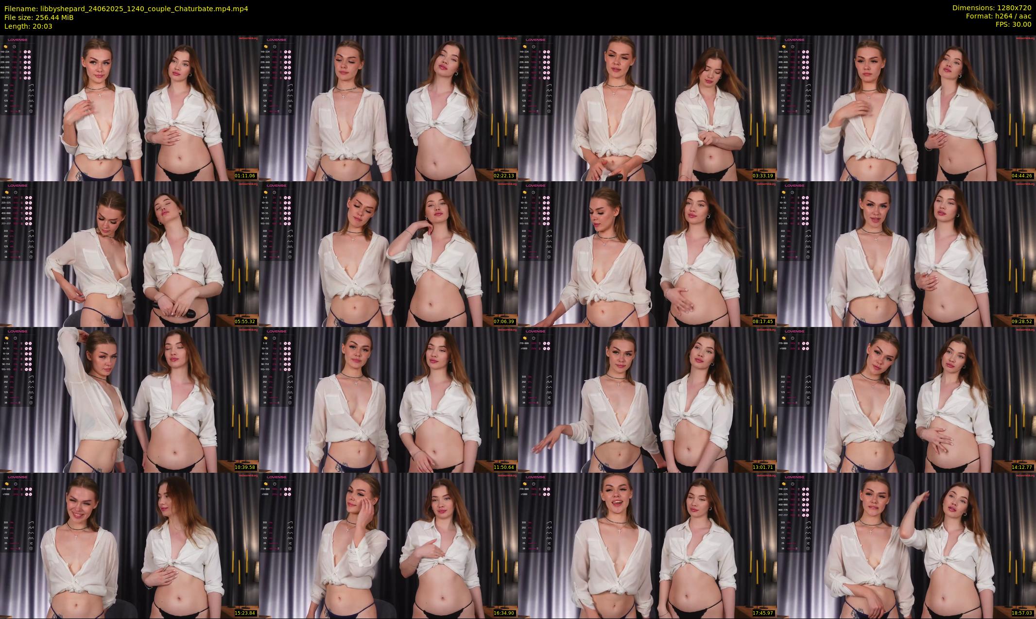 libbyshepard — 21 minute Chaturbate female cam show recording, 720p, Jun 24, 2025