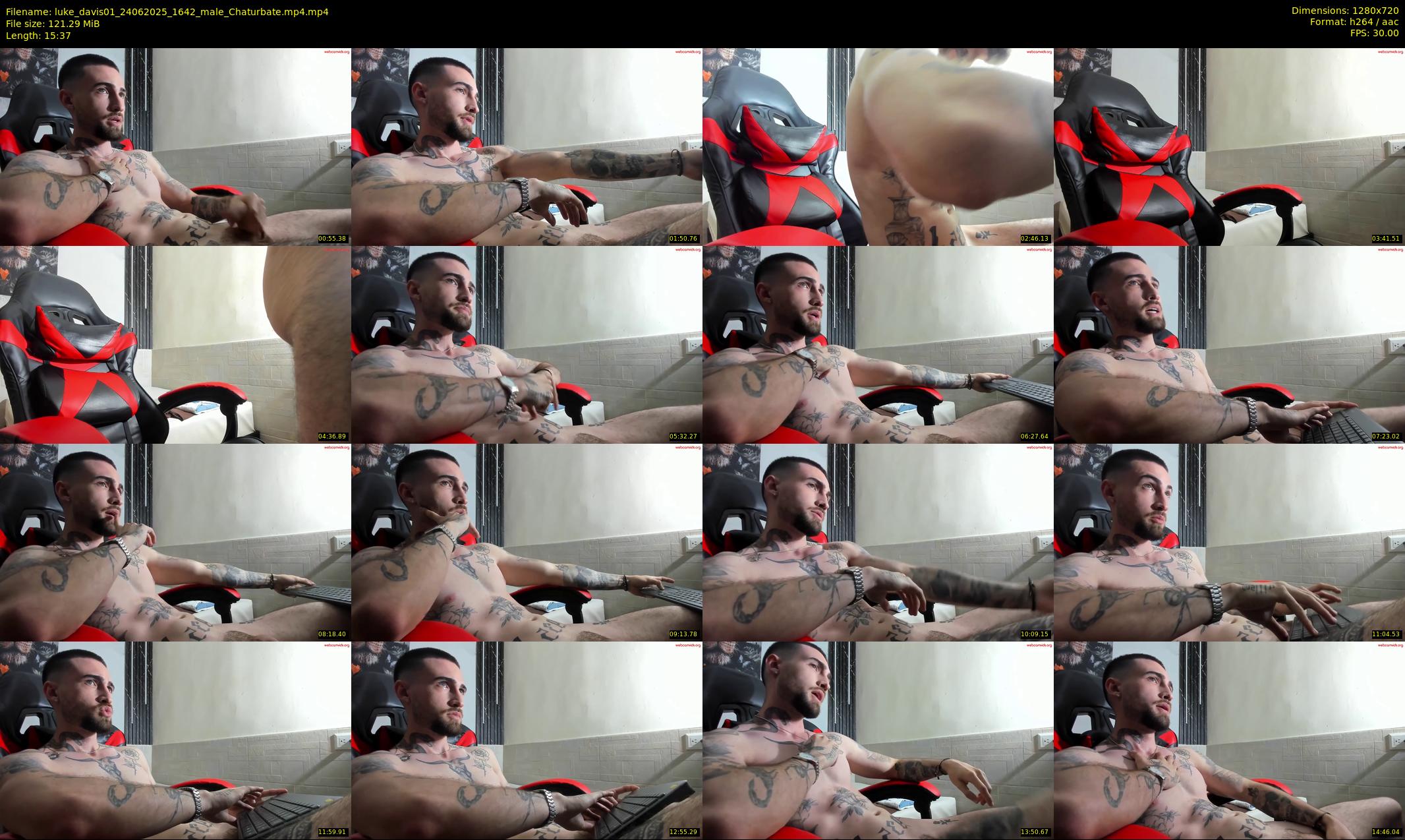 luke_davis01 — 16 minute Chaturbate male cam show recording, 720p, Jun 24, 2025