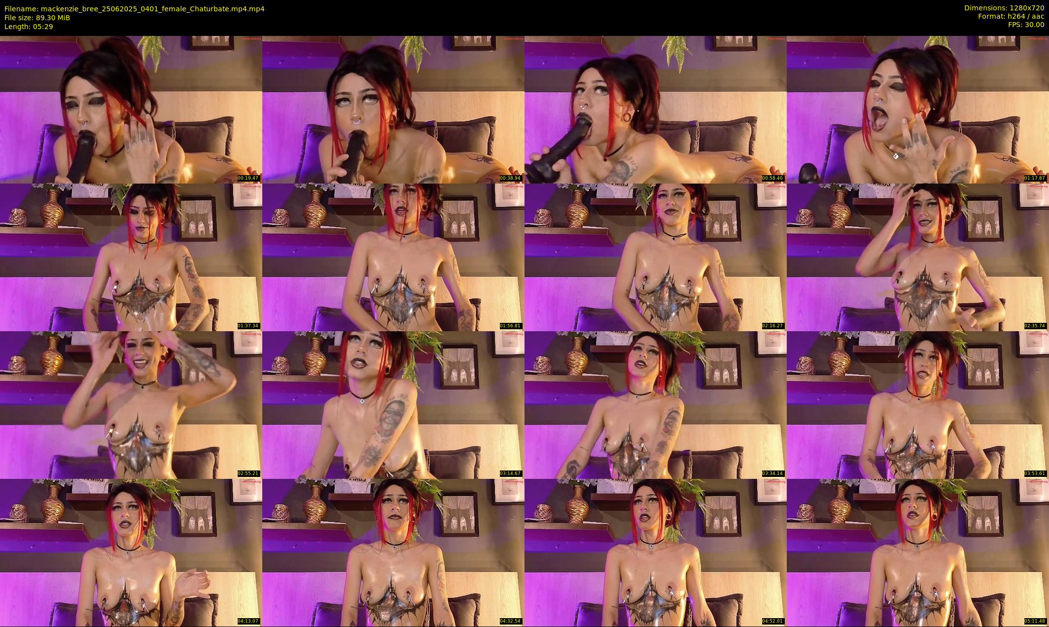 mackenzie_bree — 6 minute Chaturbate female cam show recording, 720p, Jun 25, 2025