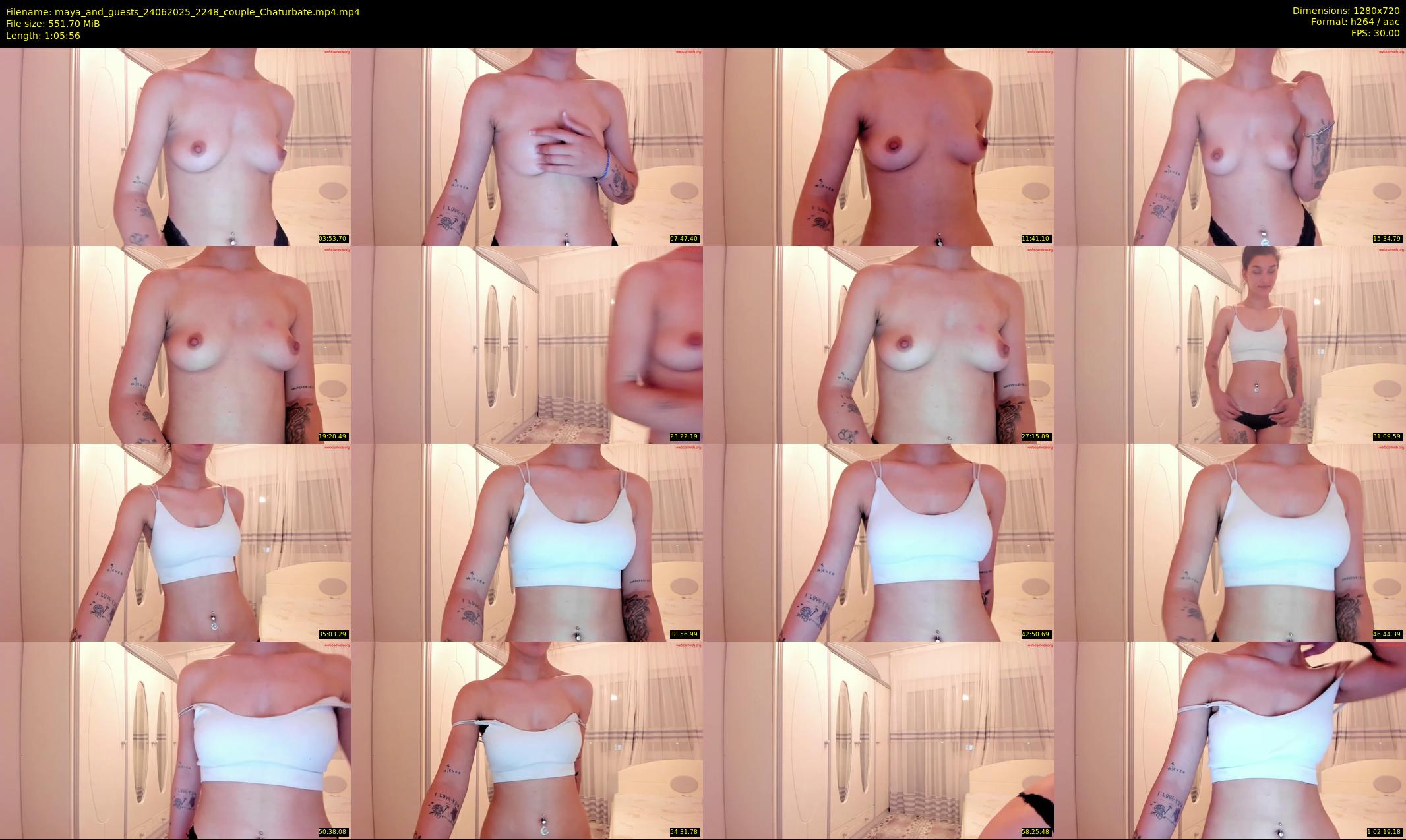 maya_and_guests — 66 minute Chaturbate couple cam show recording, 720p, Jun 24, 2025