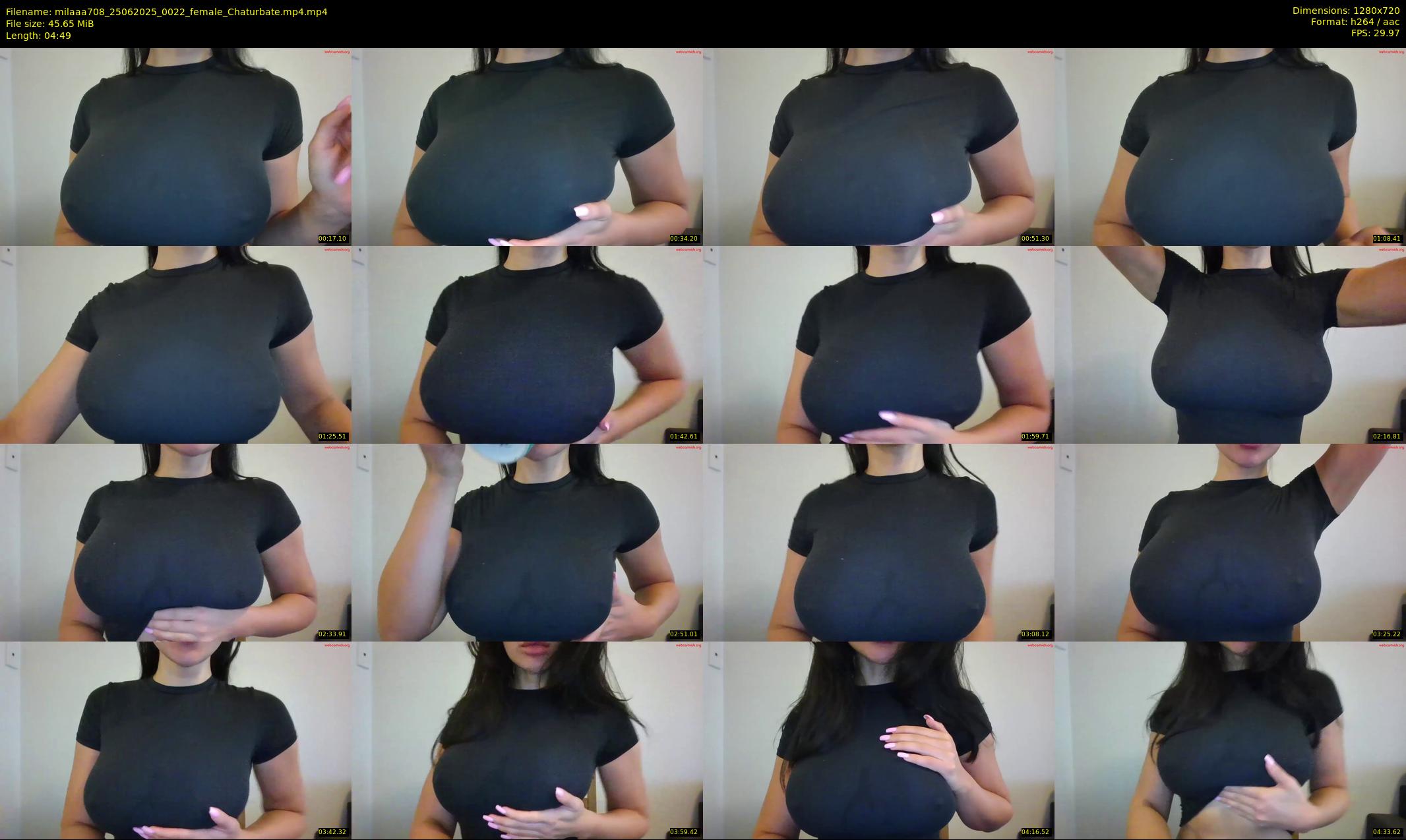milaaa708 — 5 minute Chaturbate female cam show recording, 720p, Jun 25, 2025