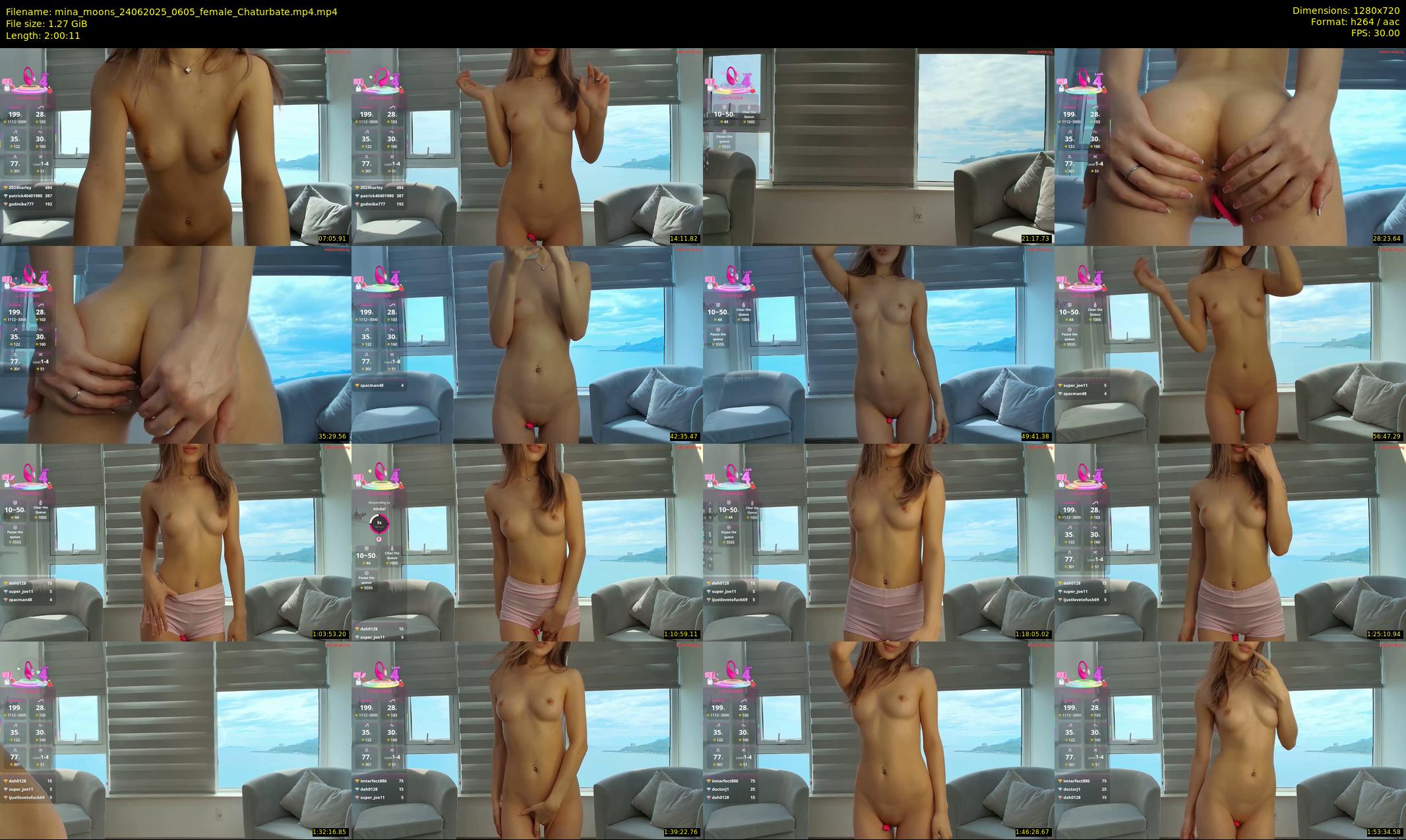 mina_moons — 121 minute Chaturbate female cam show recording, 720p, Jun 24, 2025