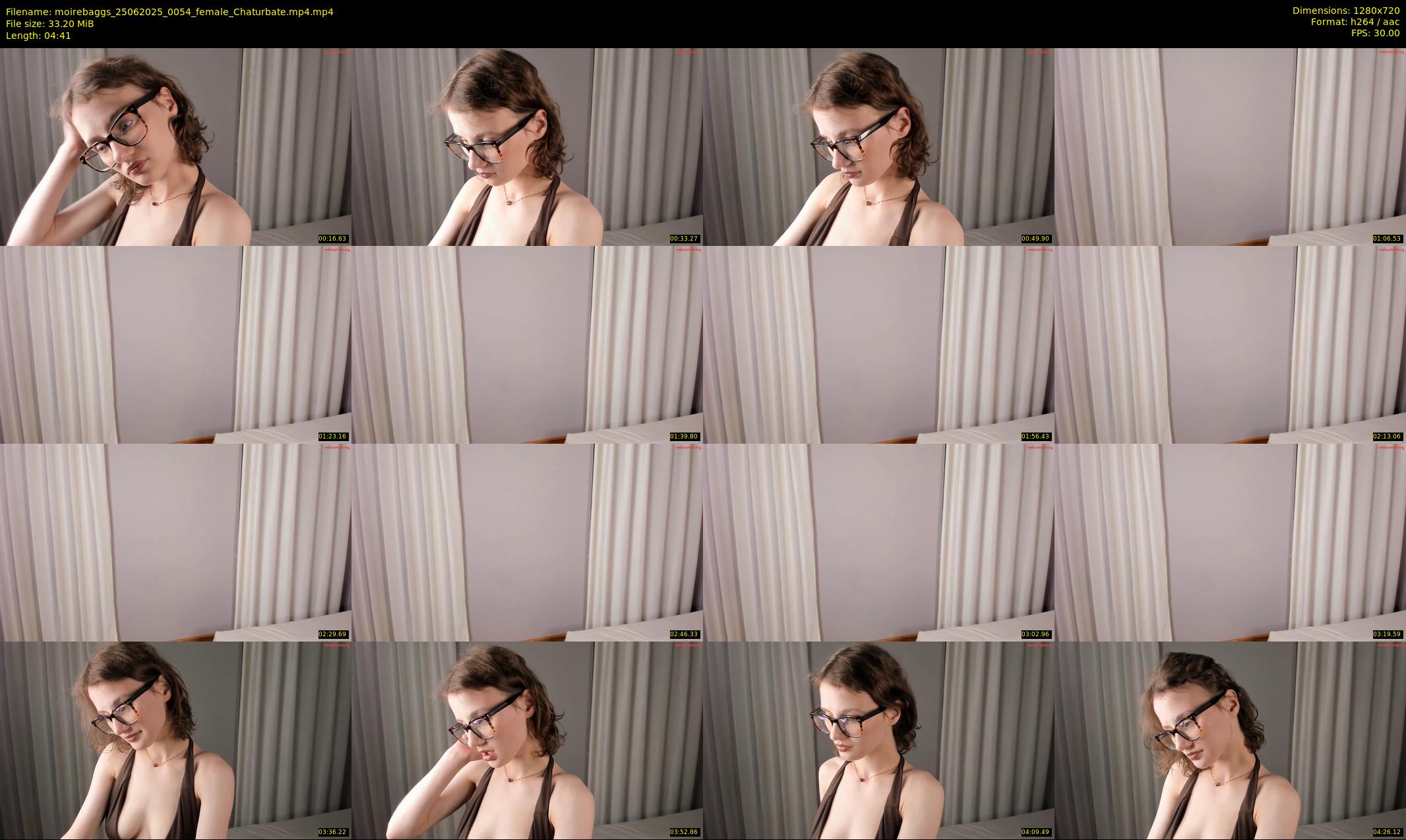 moirebaggs — 5 minute Chaturbate female cam show recording, 720p, Jun 25, 2025