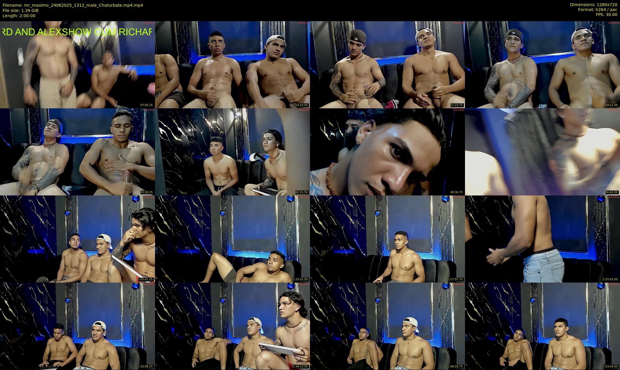 mr_maximo — 120 minute Chaturbate male cam show recording, 720p, Jun 24, 2025