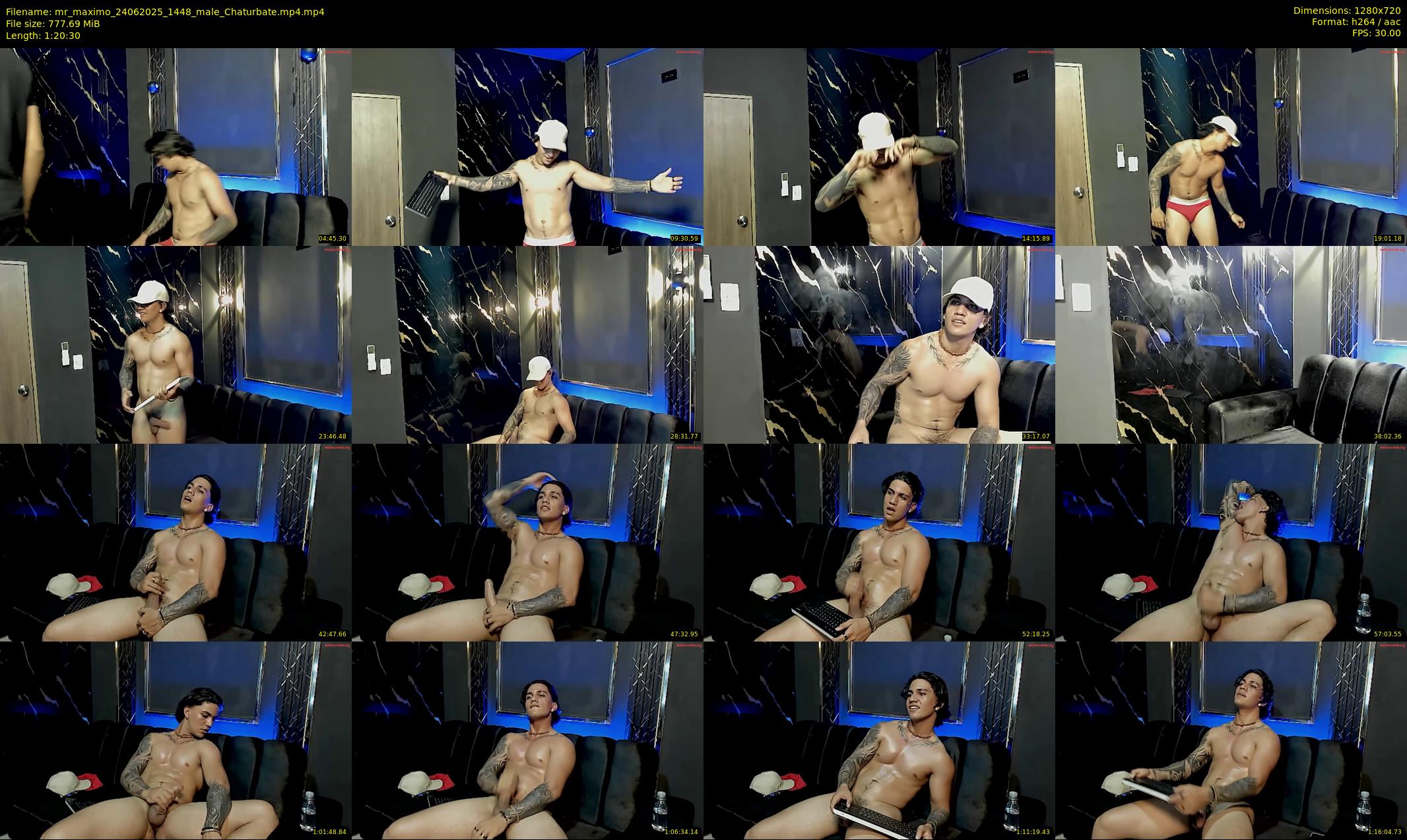 mr_maximo — 81 minute Chaturbate male cam show recording, 720p, Jun 24, 2025