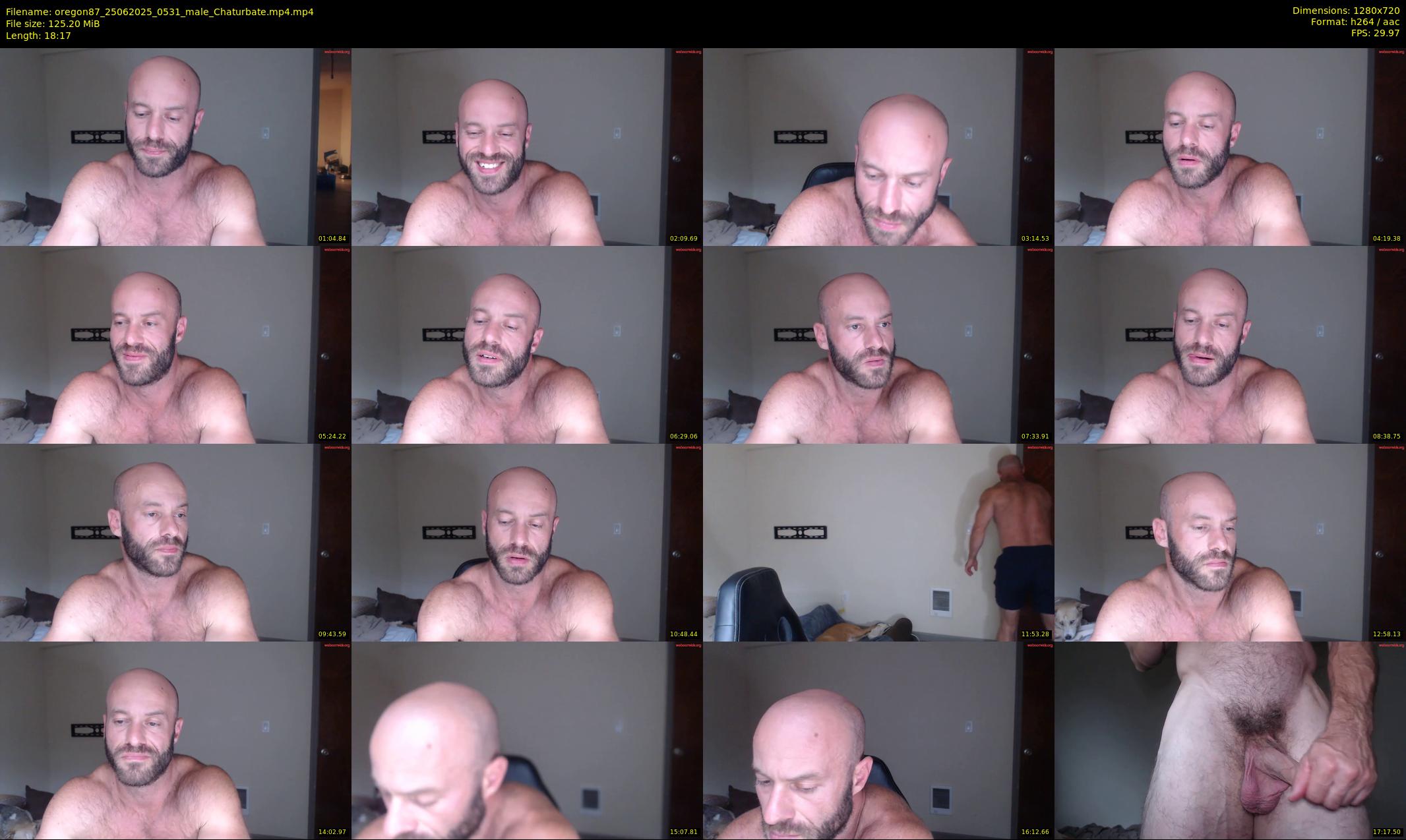 oregon87 — 19 minute Chaturbate male cam show recording, 720p, Jun 25, 2025