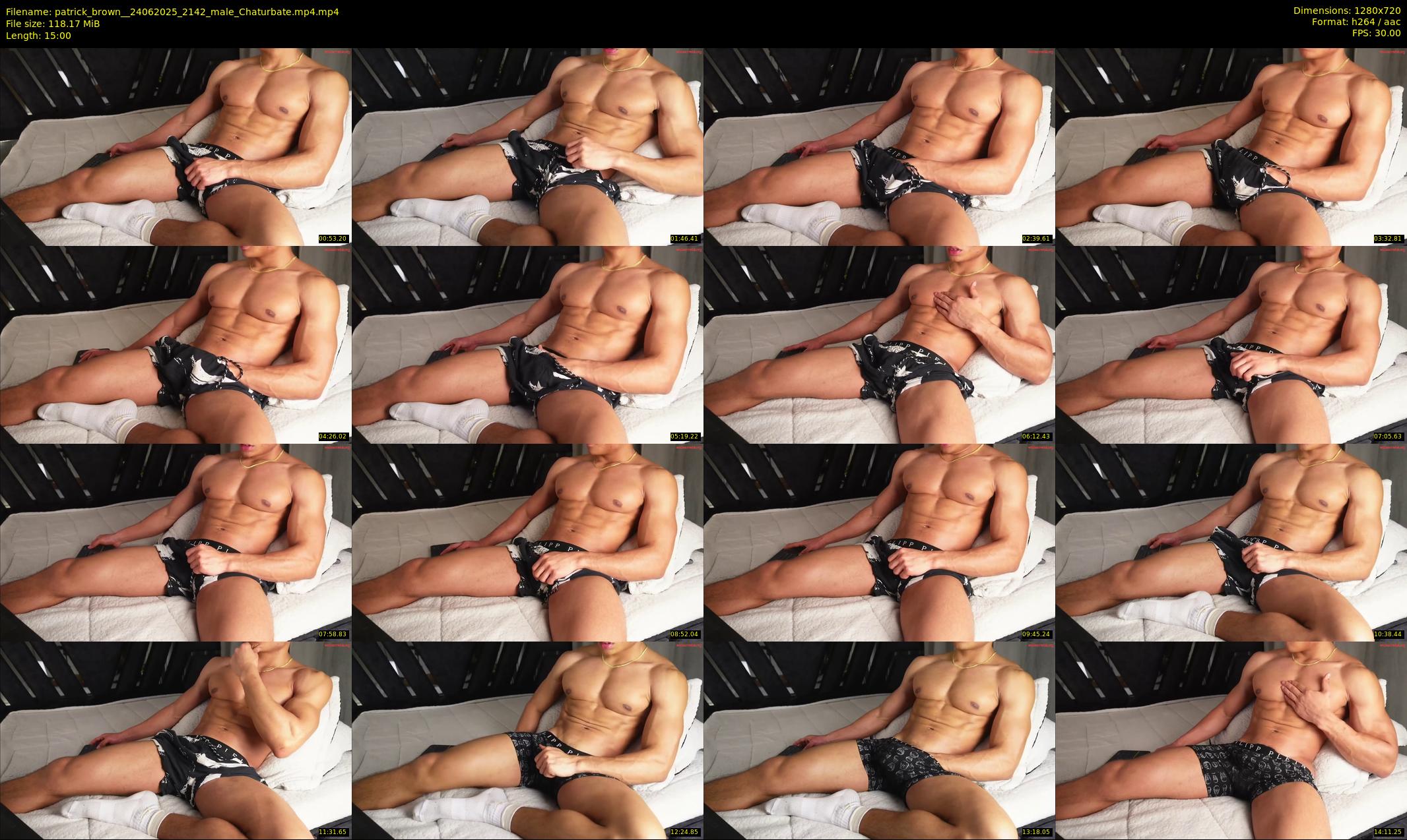 patrick_brown_ — 15 minute Chaturbate male cam show recording, 720p, Jun 24, 2025