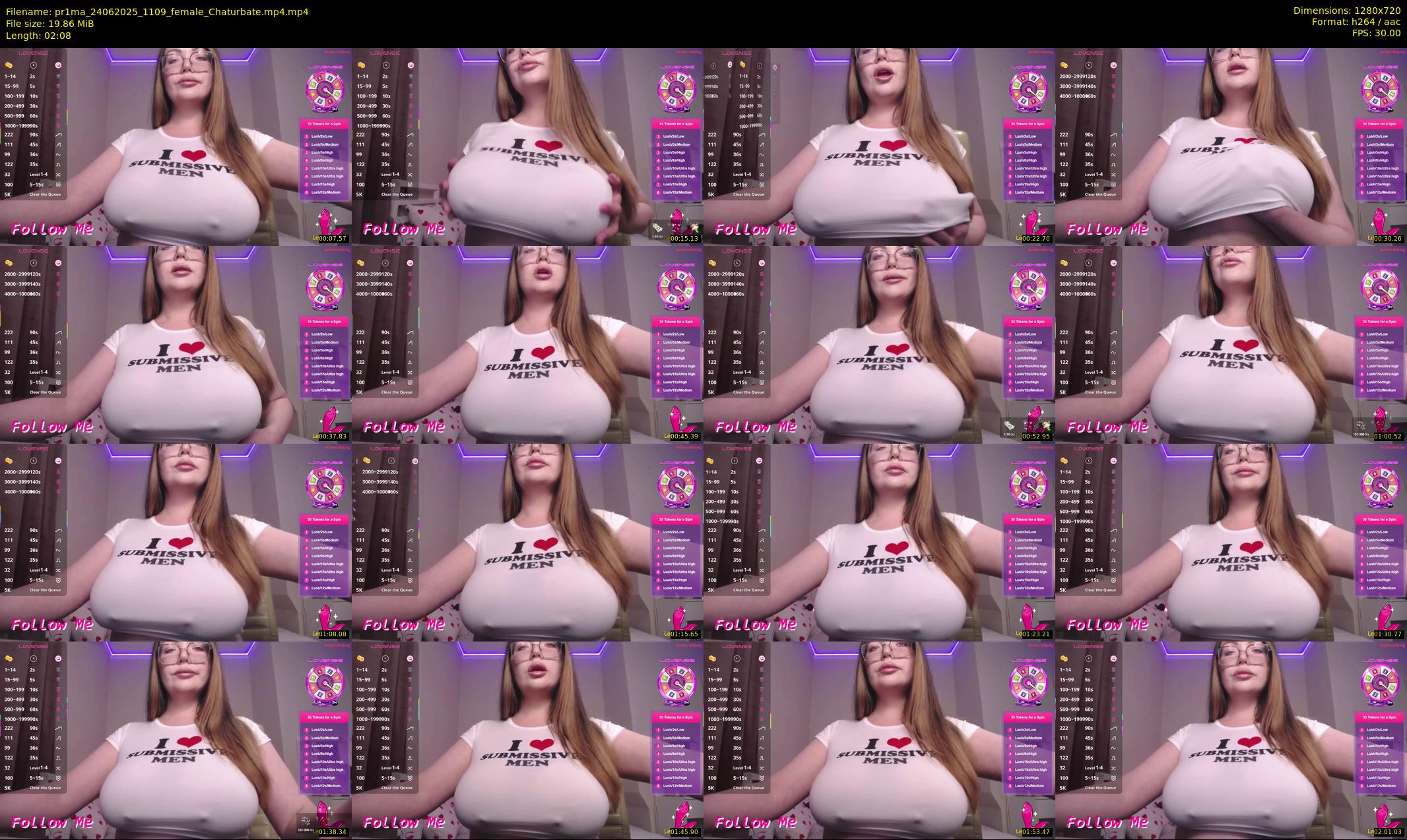 pr1ma — 3 minute Chaturbate female cam show recording, 720p, Jun 24, 2025