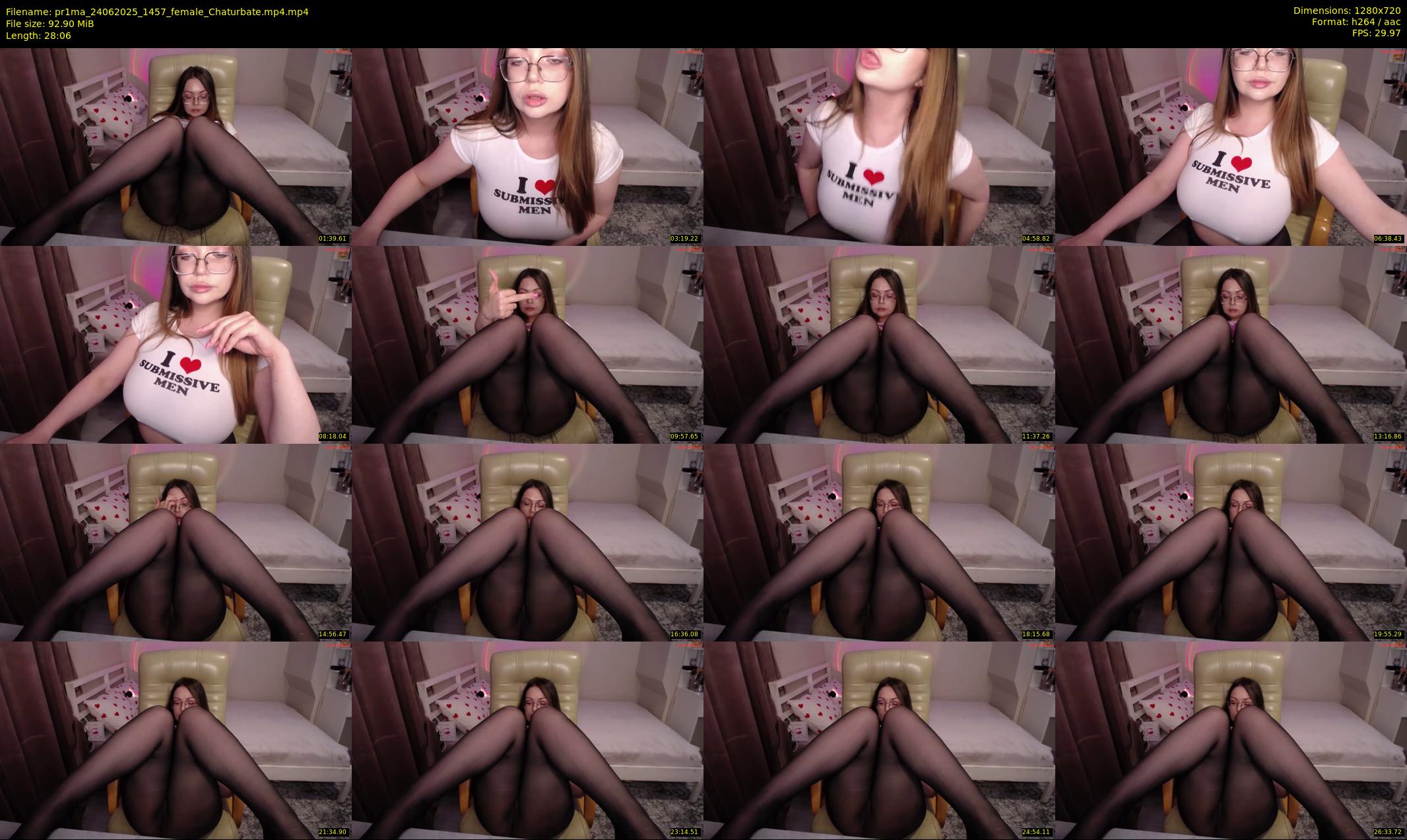 pr1ma — 29 minute Chaturbate female cam show recording, 720p, Jun 24, 2025