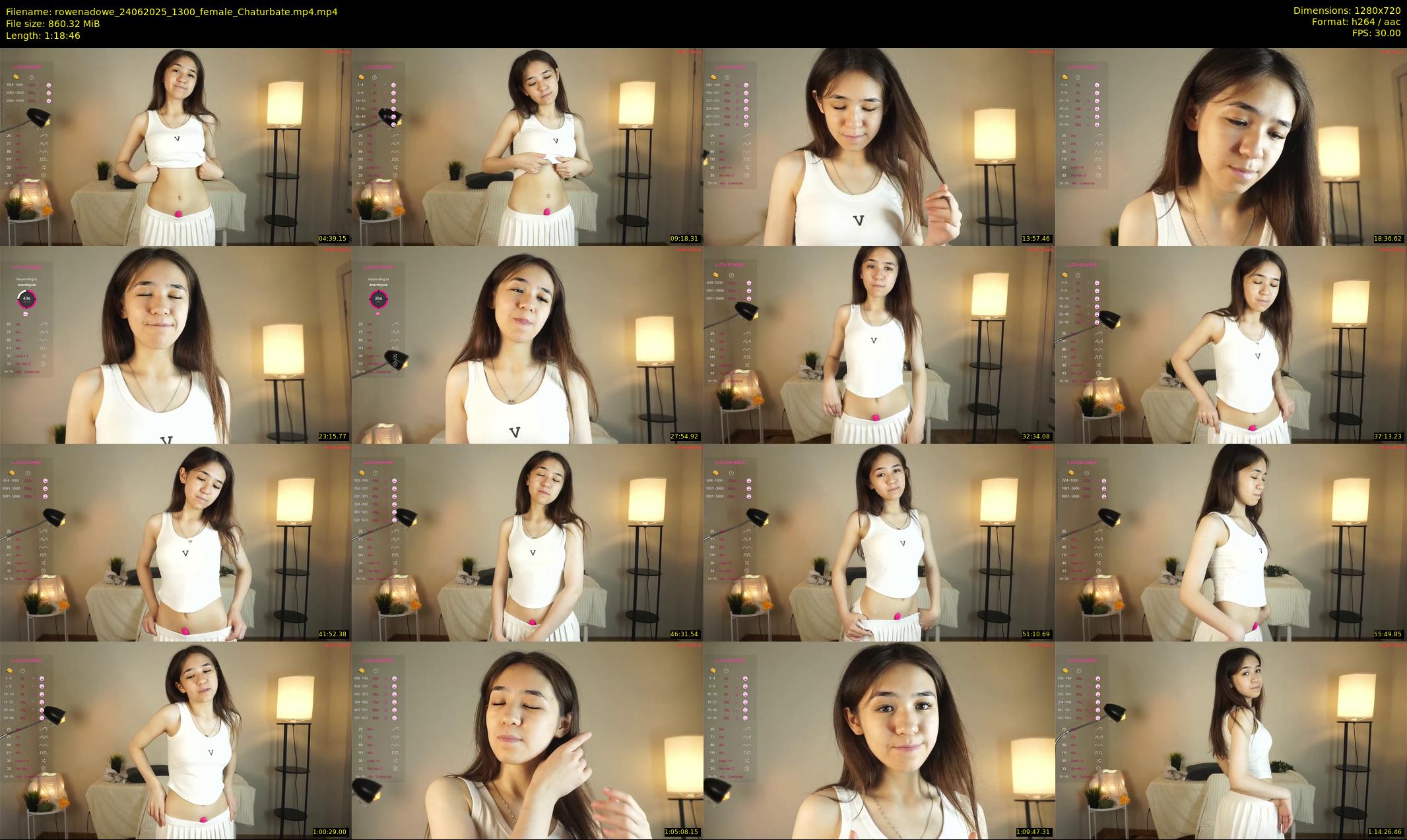 rowenadowe — 79 minute Chaturbate female cam show recording, 720p, Jun 24, 2025