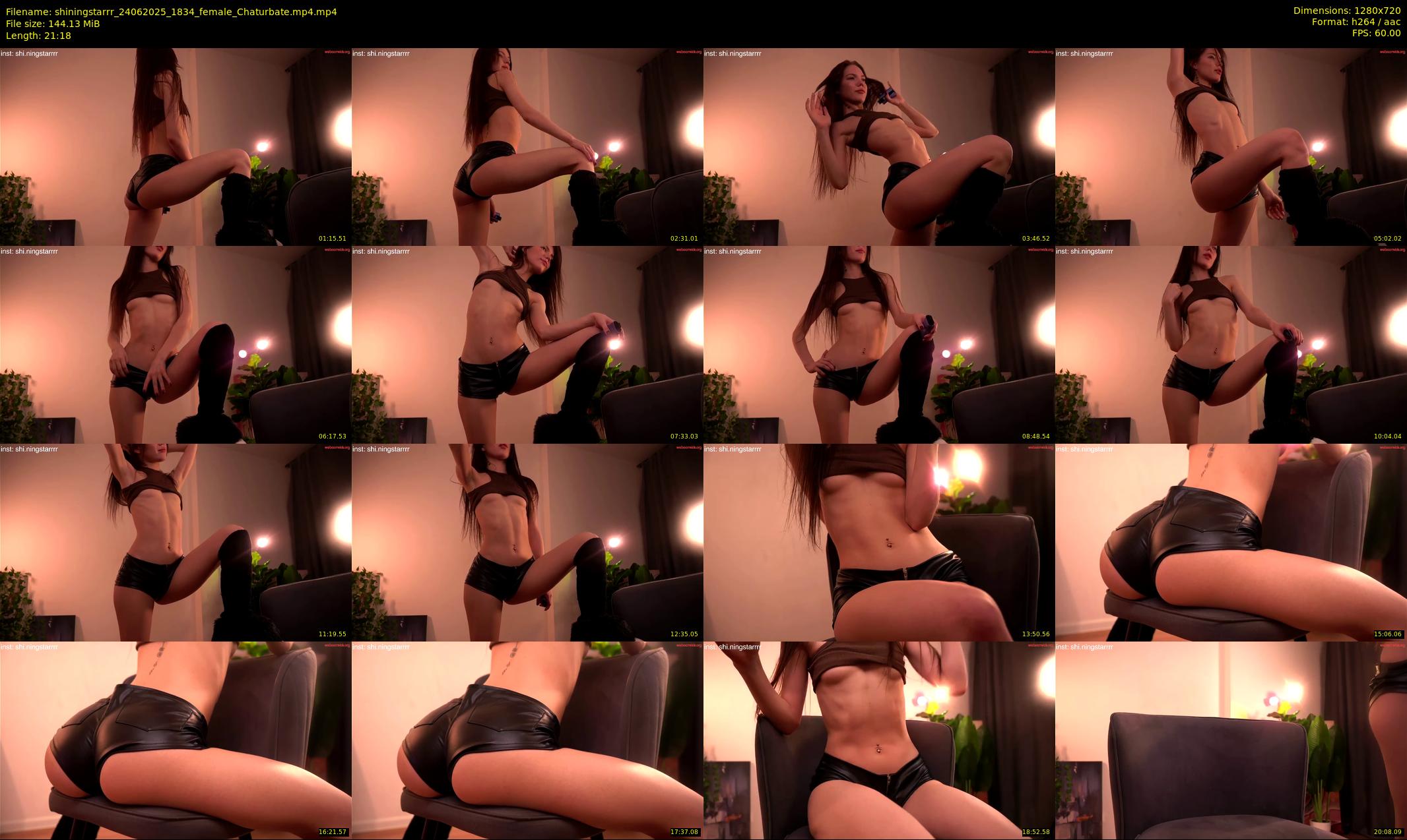 shiningstarrr — 22 minute Chaturbate female cam show recording, 720p, Jun 24, 2025
