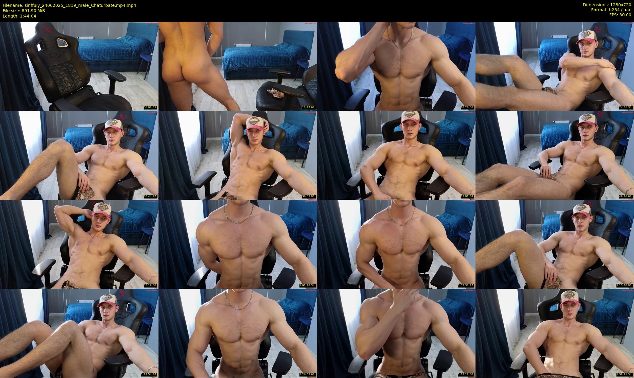 sinffuly — 105 minute Chaturbate male cam show recording, 720p, Jun 24, 2025