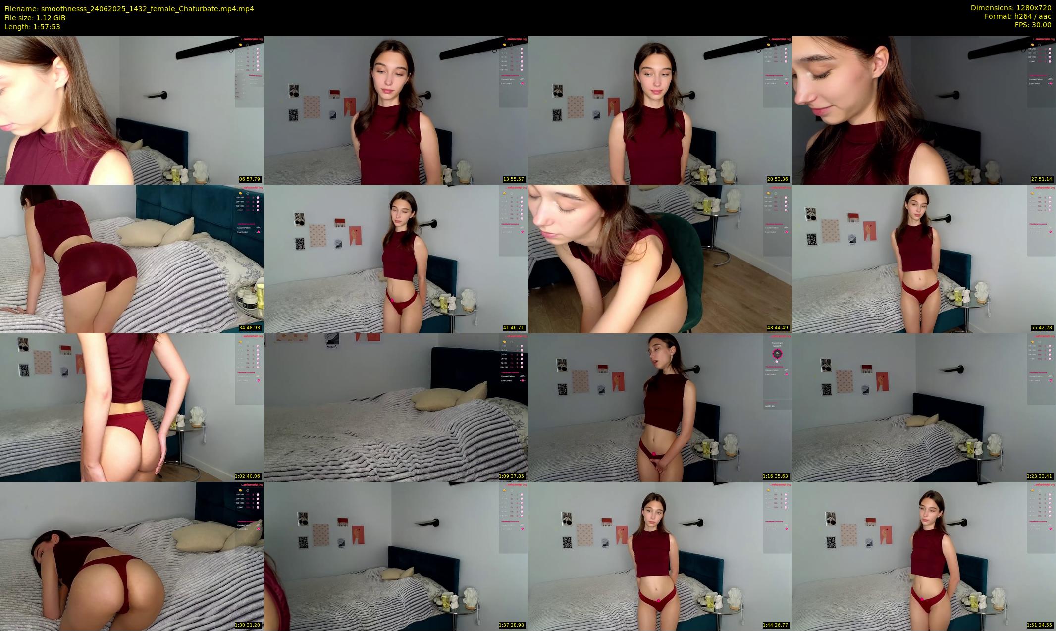 smoothnesss — 118 minute Chaturbate female cam show recording, 720p, Jun 24, 2025