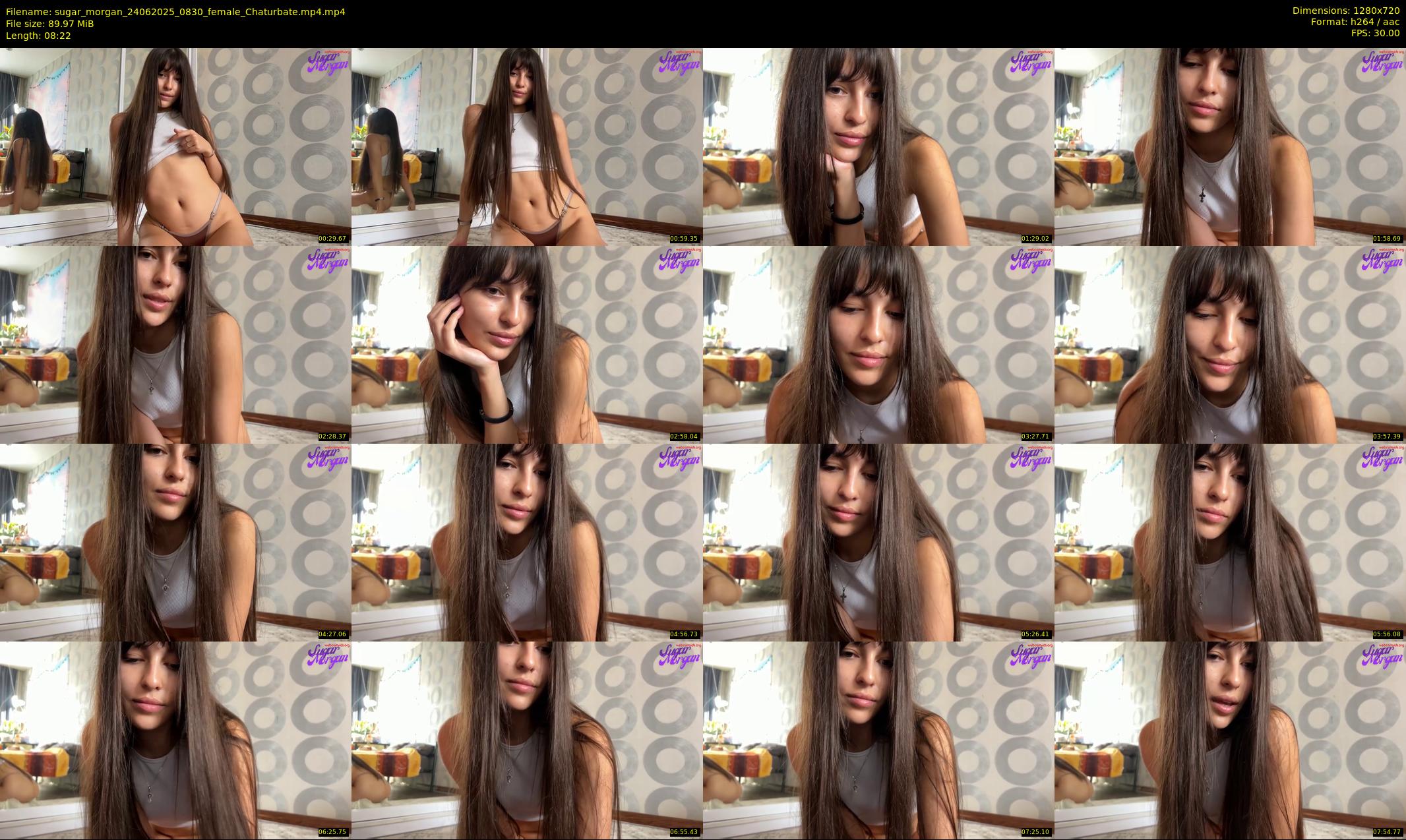sugar_morgan — 9 minute Chaturbate female cam show recording, 720p, Jun 24, 2025