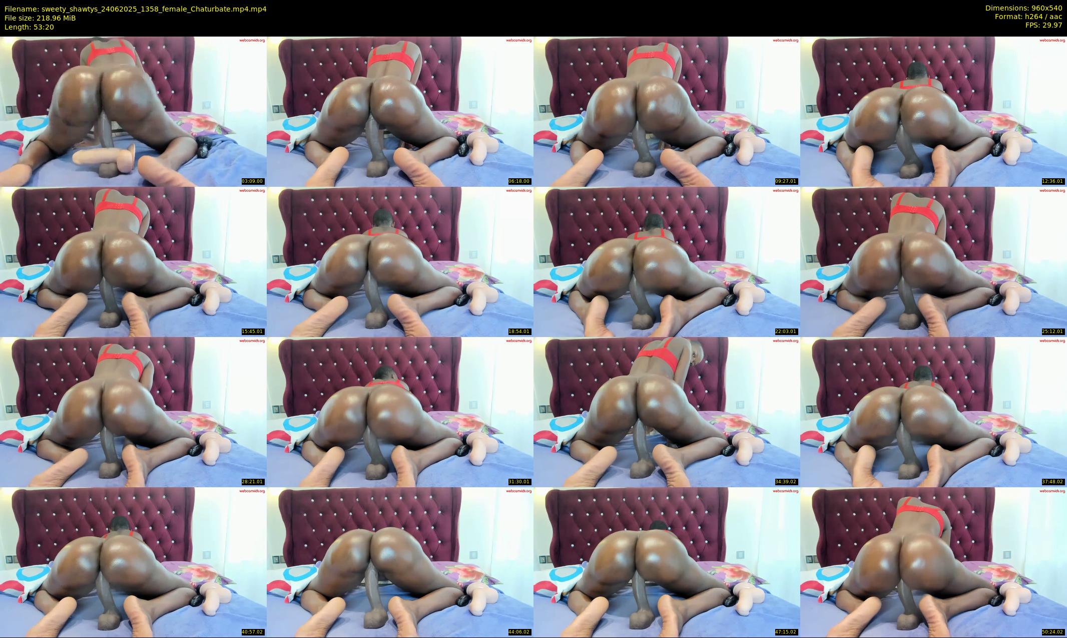 sweety_shawtys — 54 minute Chaturbate female cam show recording, 480p, Jun 24, 2025