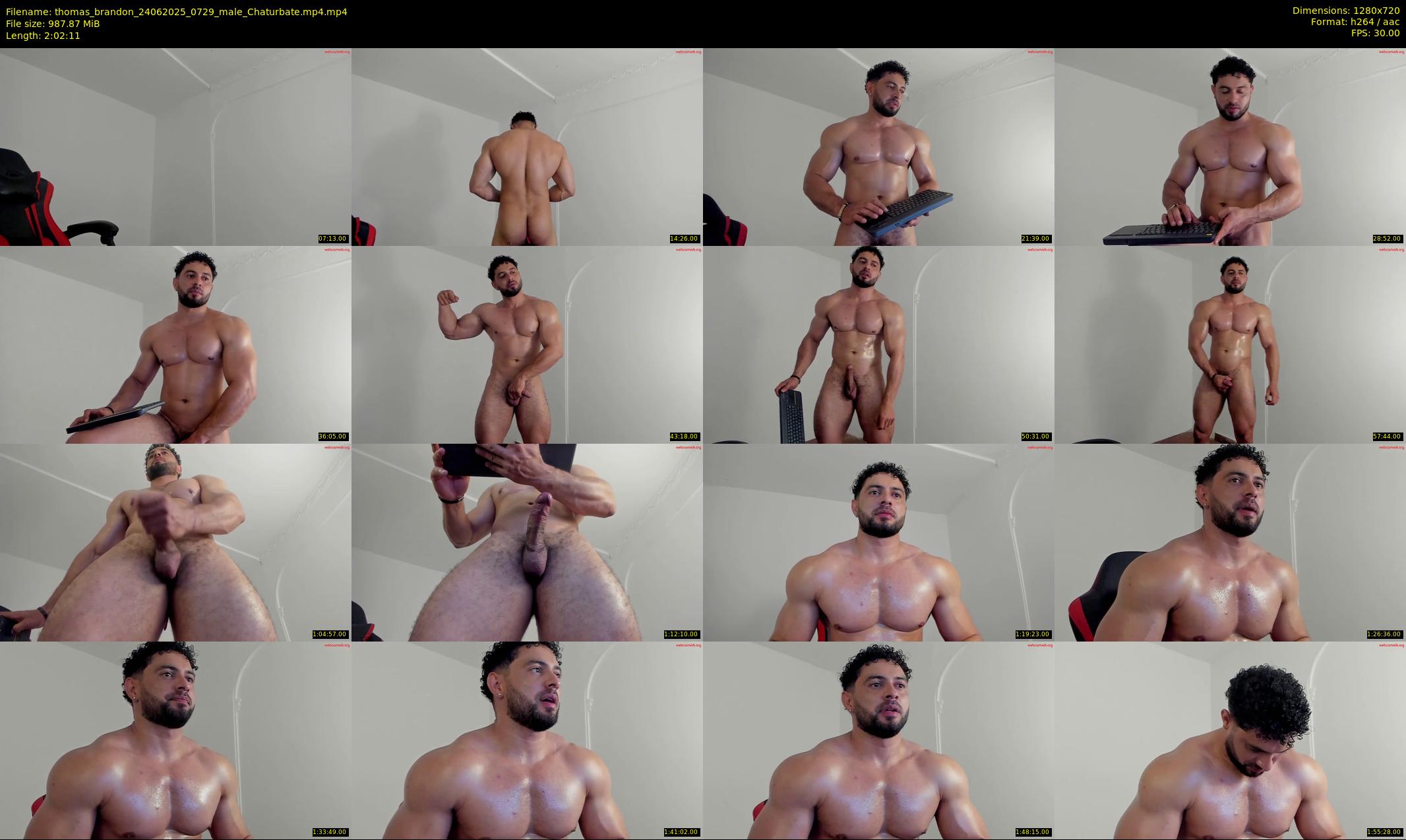 thomas_brandon — 123 minute Chaturbate male cam show recording, 720p, Jun 24, 2025