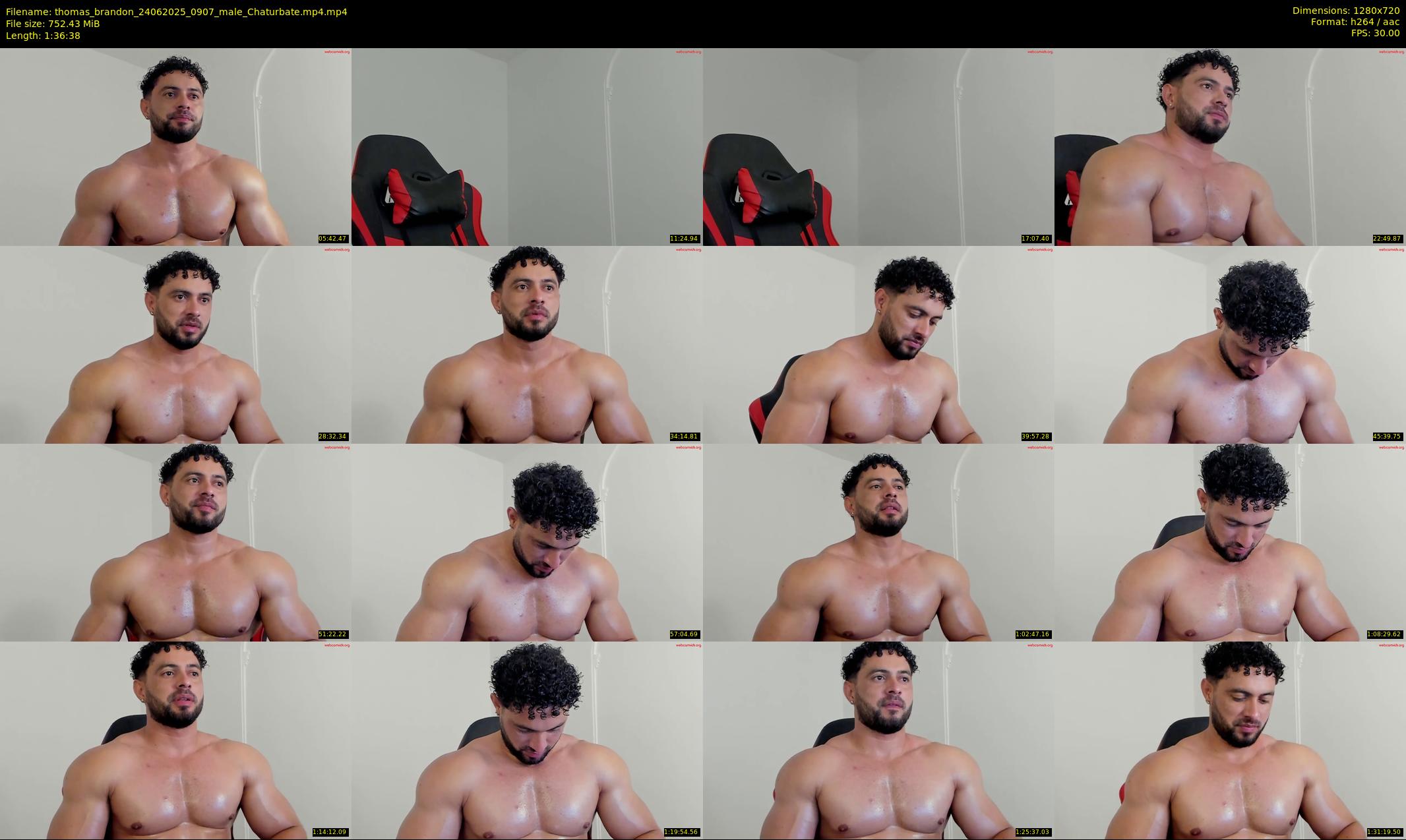 thomas_brandon — 97 minute Chaturbate male cam show recording, 720p, Jun 24, 2025