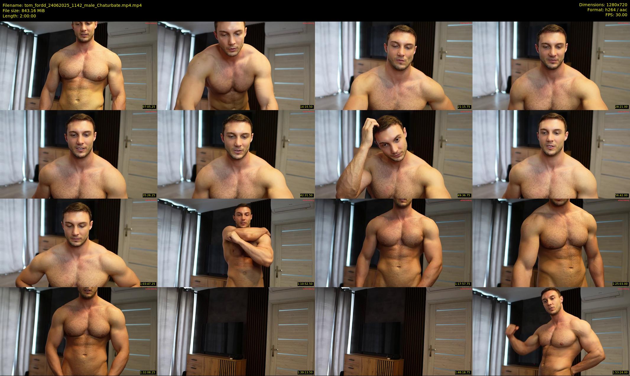 tom_fordd — 120 minute Chaturbate male cam show recording, 720p, Jun 24, 2025