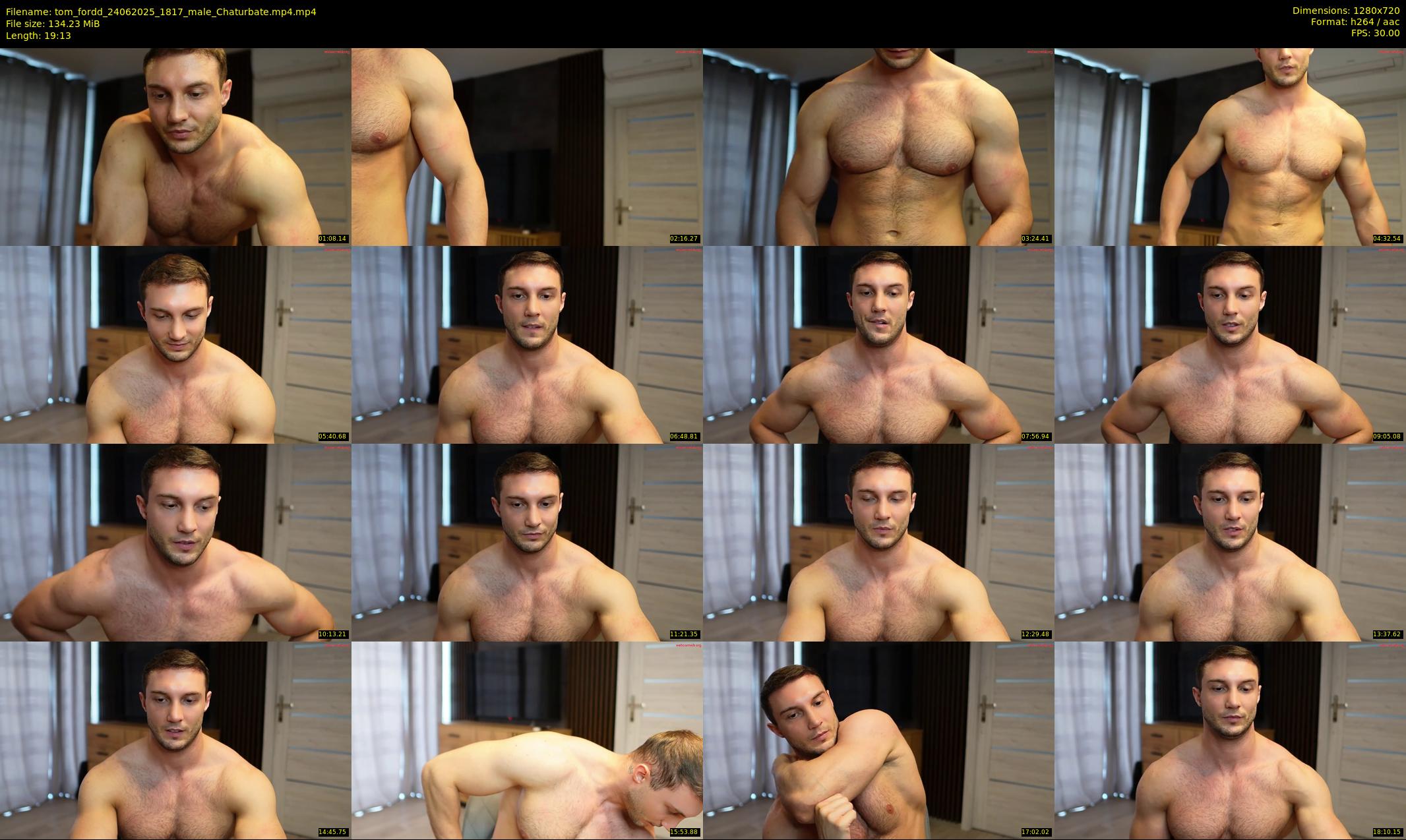 tom_fordd — 20 minute Chaturbate male cam show recording, 720p, Jun 24, 2025
