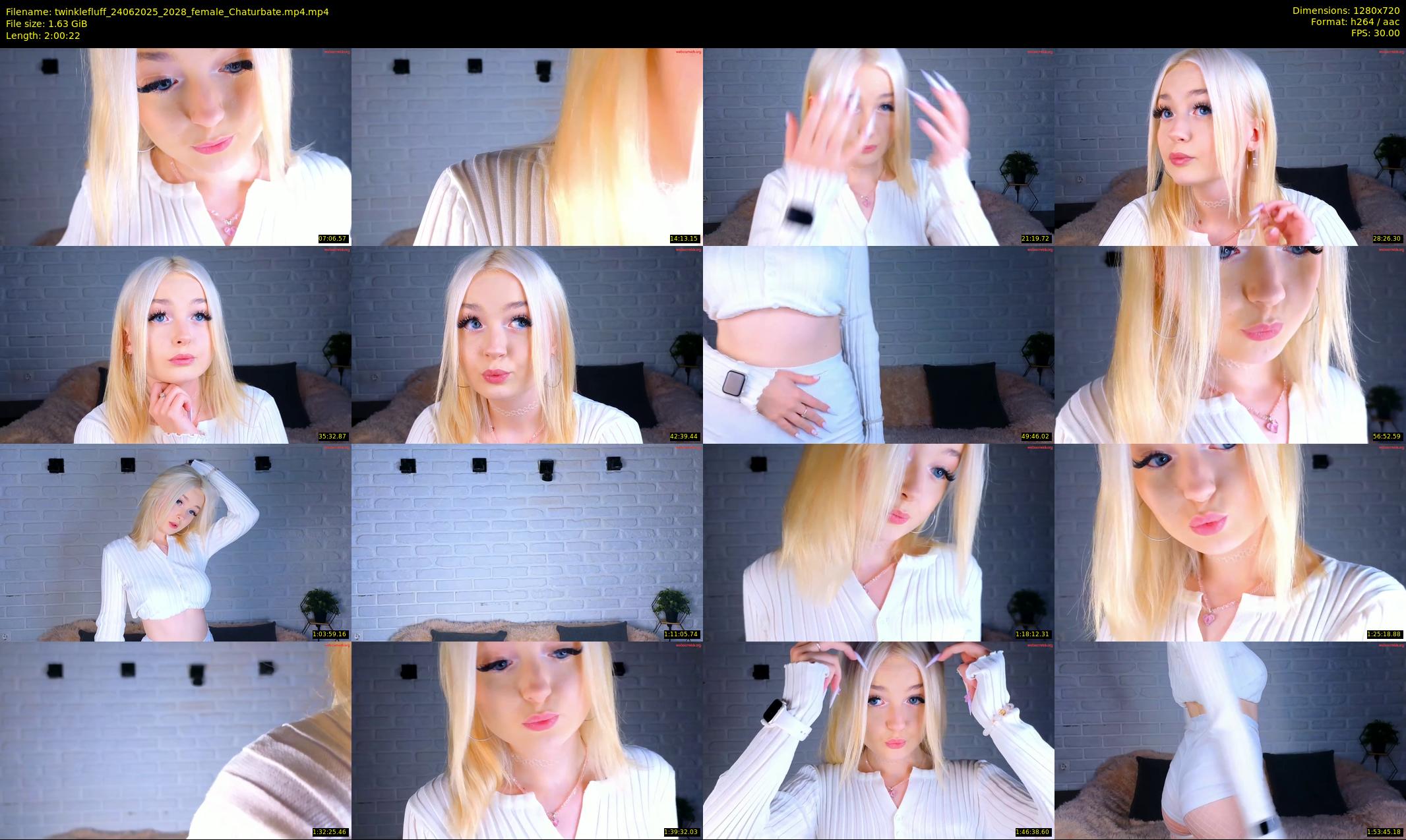 twinklefluff — 121 minute Chaturbate female cam show recording, 720p, Jun 24, 2025