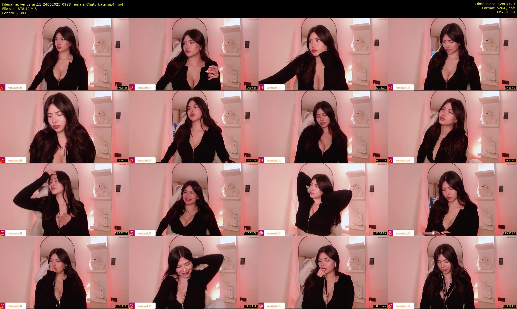 venus_art11 — 120 minute Chaturbate female cam show recording, 720p, Jun 24, 2025