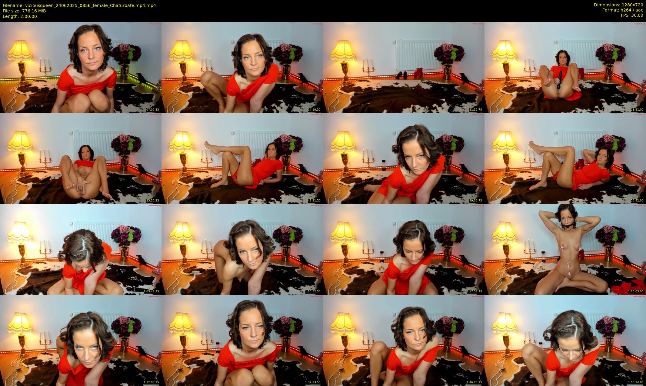 viciousqueen — 120 minute Chaturbate female cam show recording, 720p, Jun 24, 2025