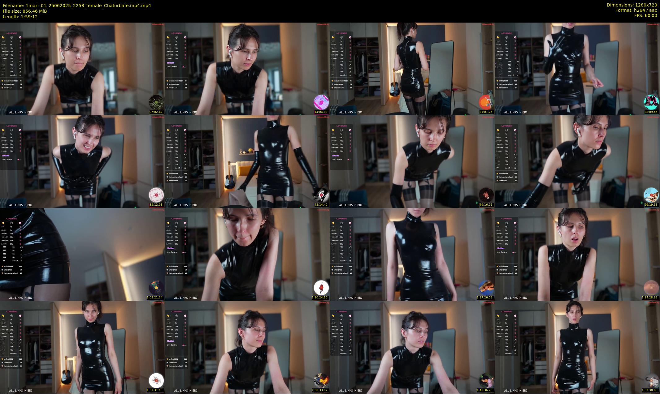1mari_01 — 120 minute Chaturbate female cam show recording, 720p, Jun 25, 2025