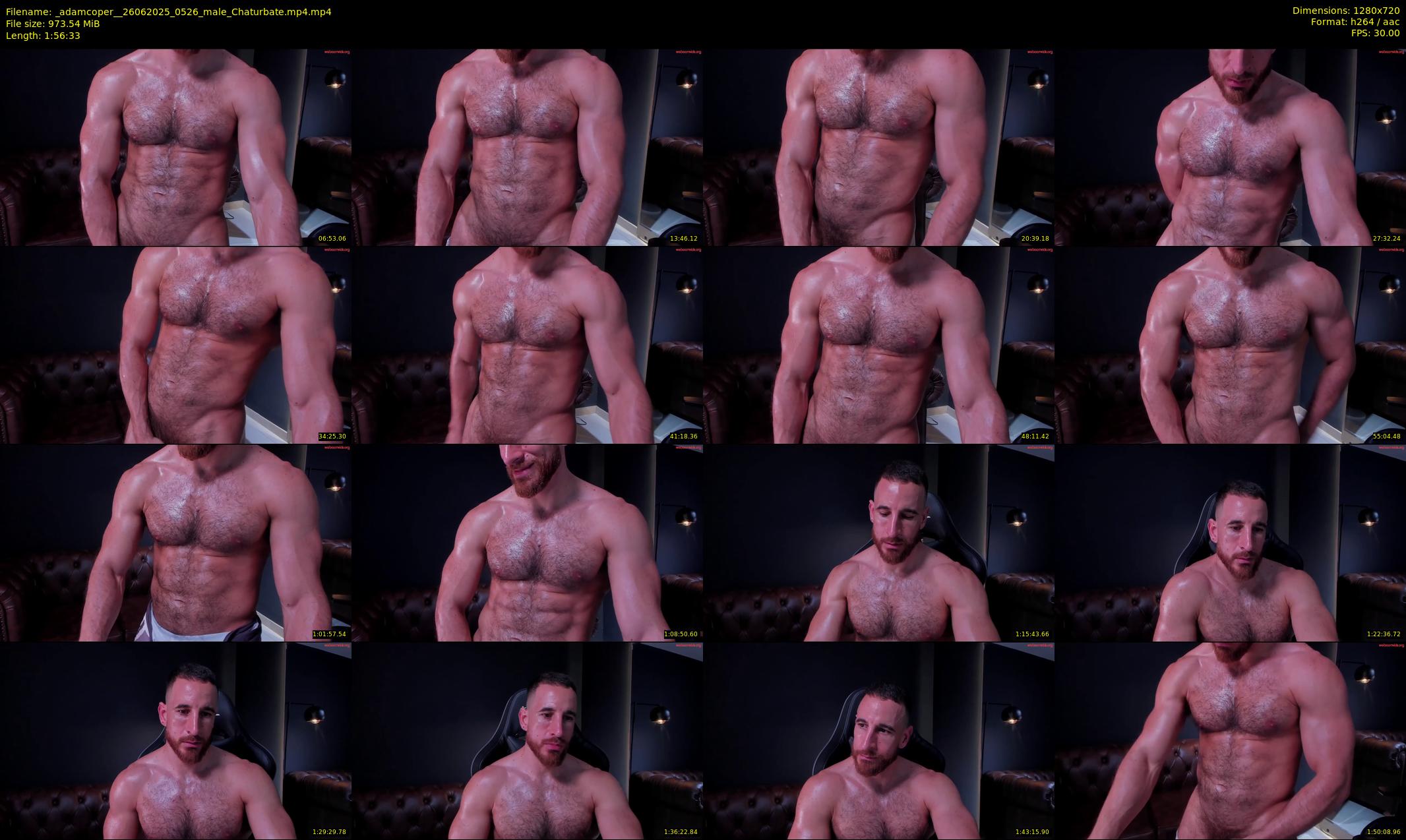 _adamcoper_ — 117 minute Chaturbate male cam show recording, 720p, Jun 26, 2025
