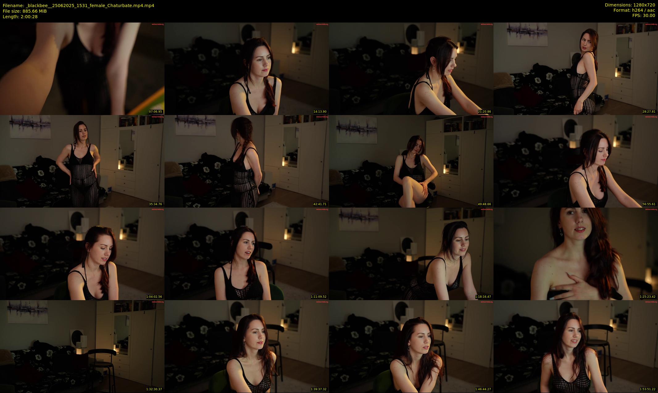 _blackbee_ — 121 minute Chaturbate female cam show recording, 720p, Jun 25, 2025