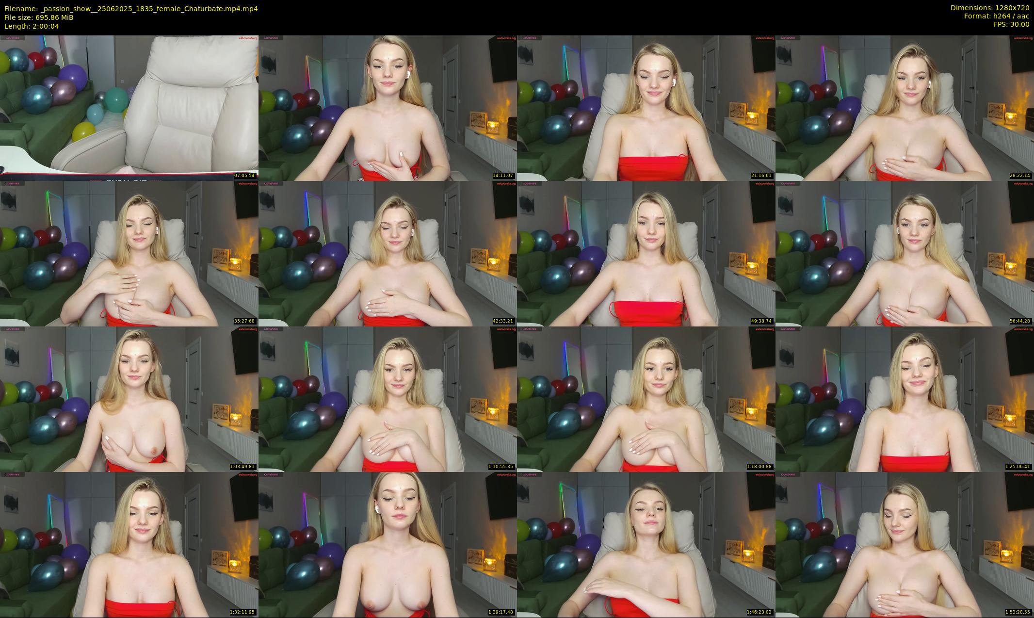 _passion_show_ — 121 minute Chaturbate couple cam show recording, 720p, Jun 25, 2025