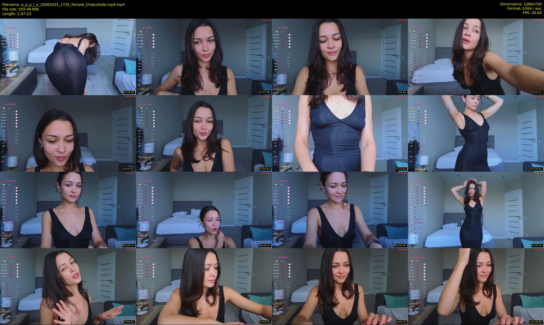 a_p_p_l_e — 68 minute Chaturbate female cam show recording, 720p, Jun 25, 2025