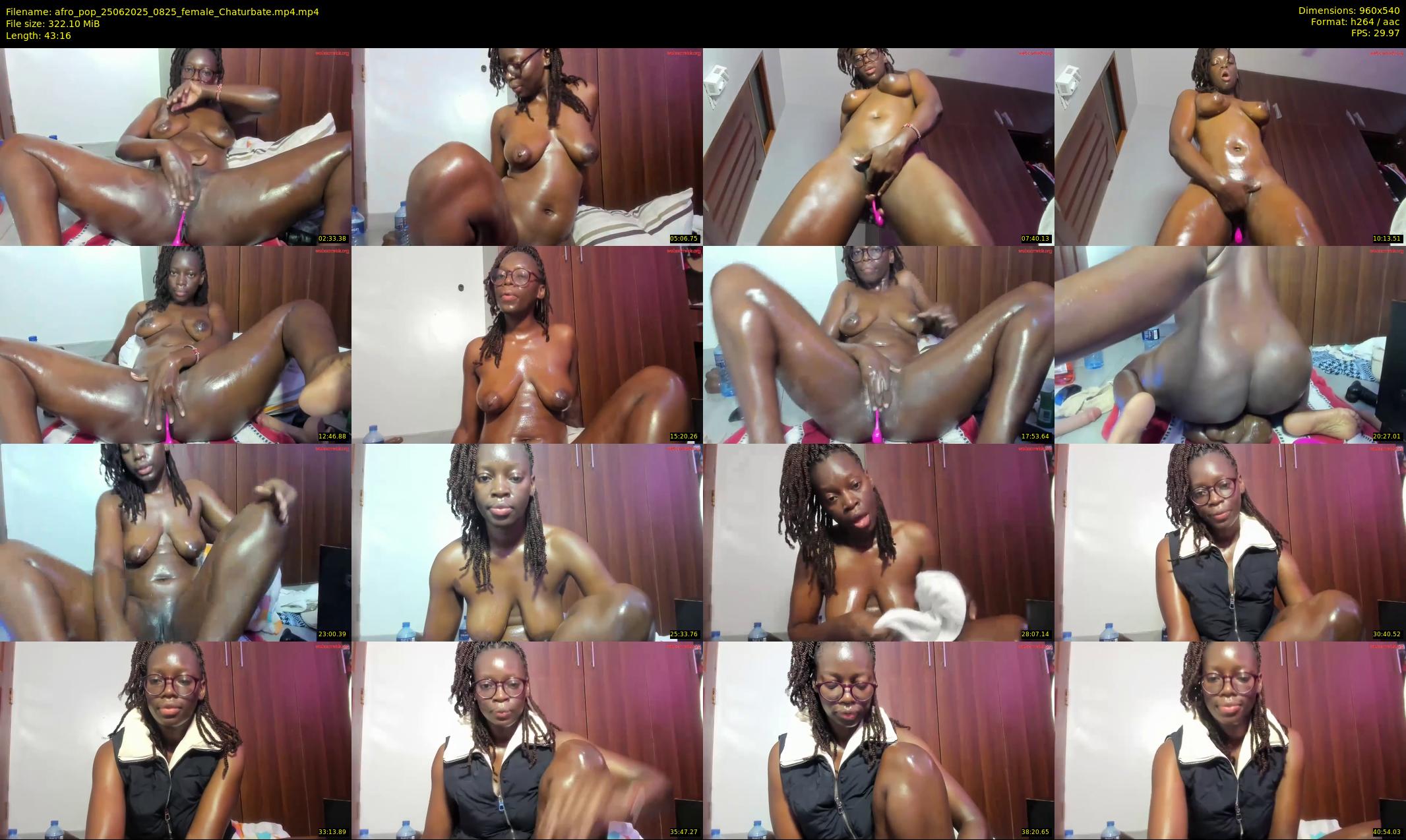 afro_pop — 44 minute Chaturbate female cam show recording, 480p, Jun 25, 2025