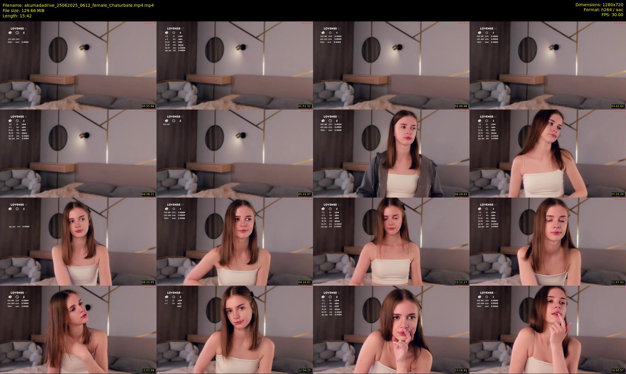akumadadrive — 16 minute Chaturbate female cam show recording, 720p, Jun 25, 2025