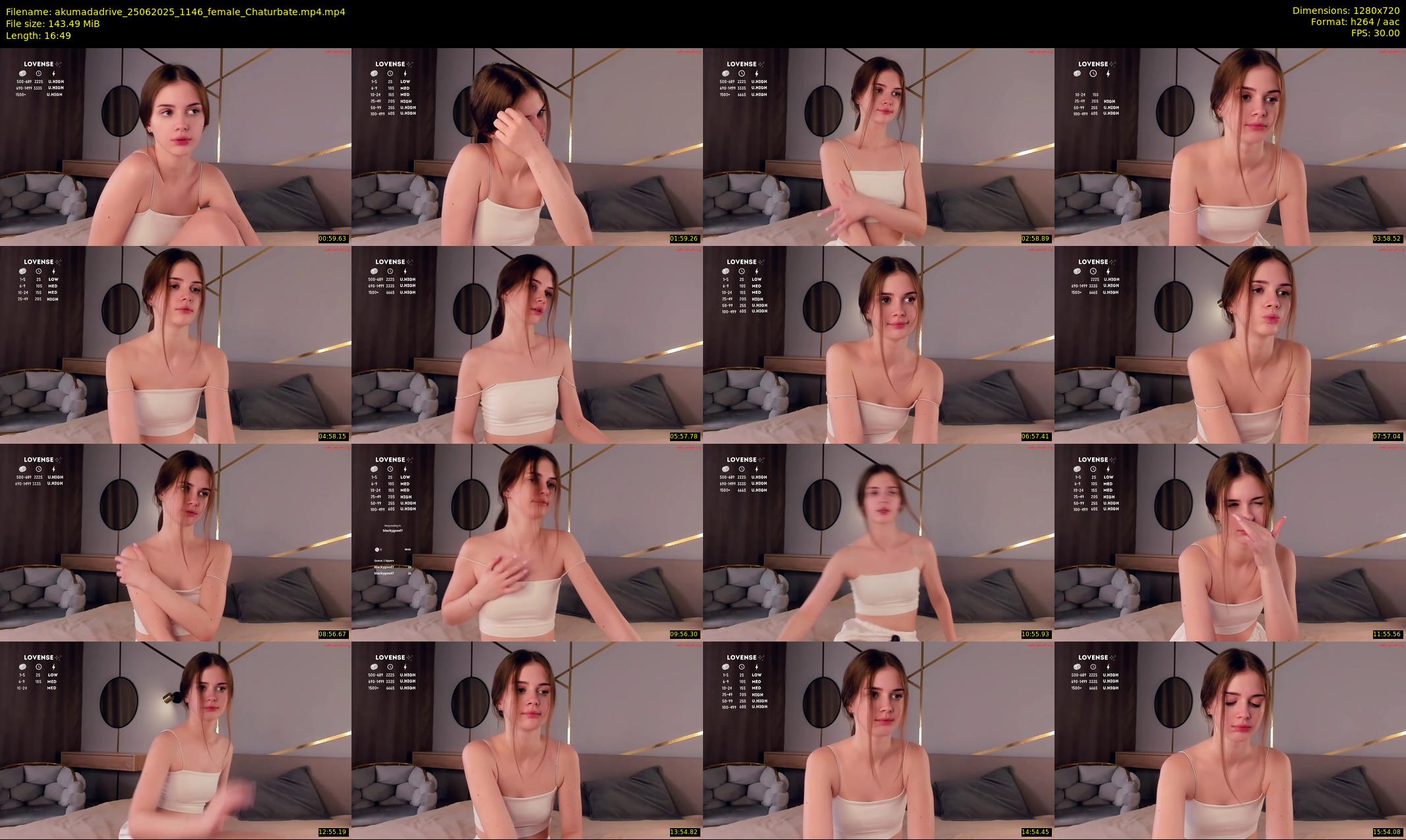 akumadadrive — 17 minute Chaturbate female cam show recording, 720p, Jun 25, 2025