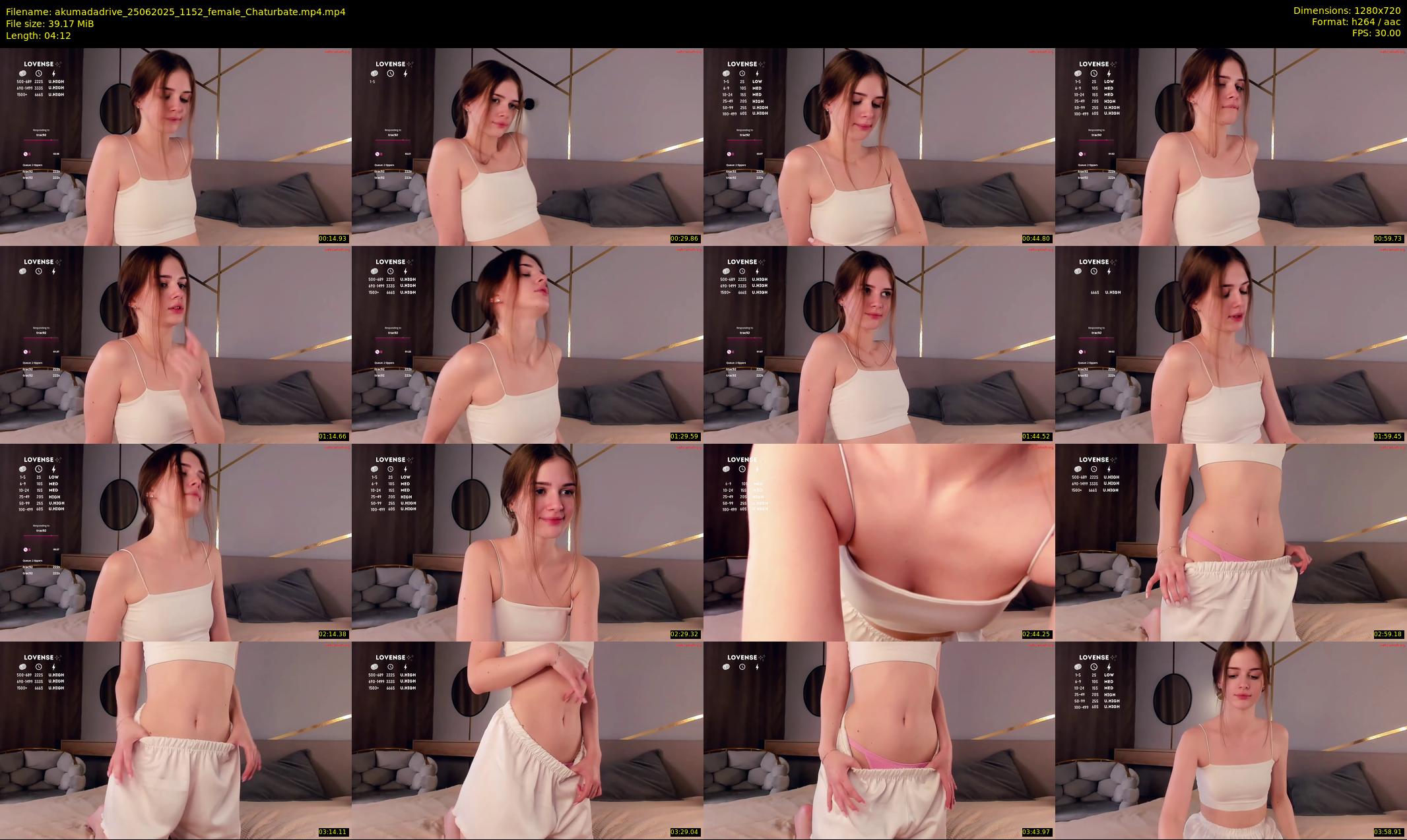 akumadadrive — 5 minute Chaturbate female cam show recording, 720p, Jun 25, 2025