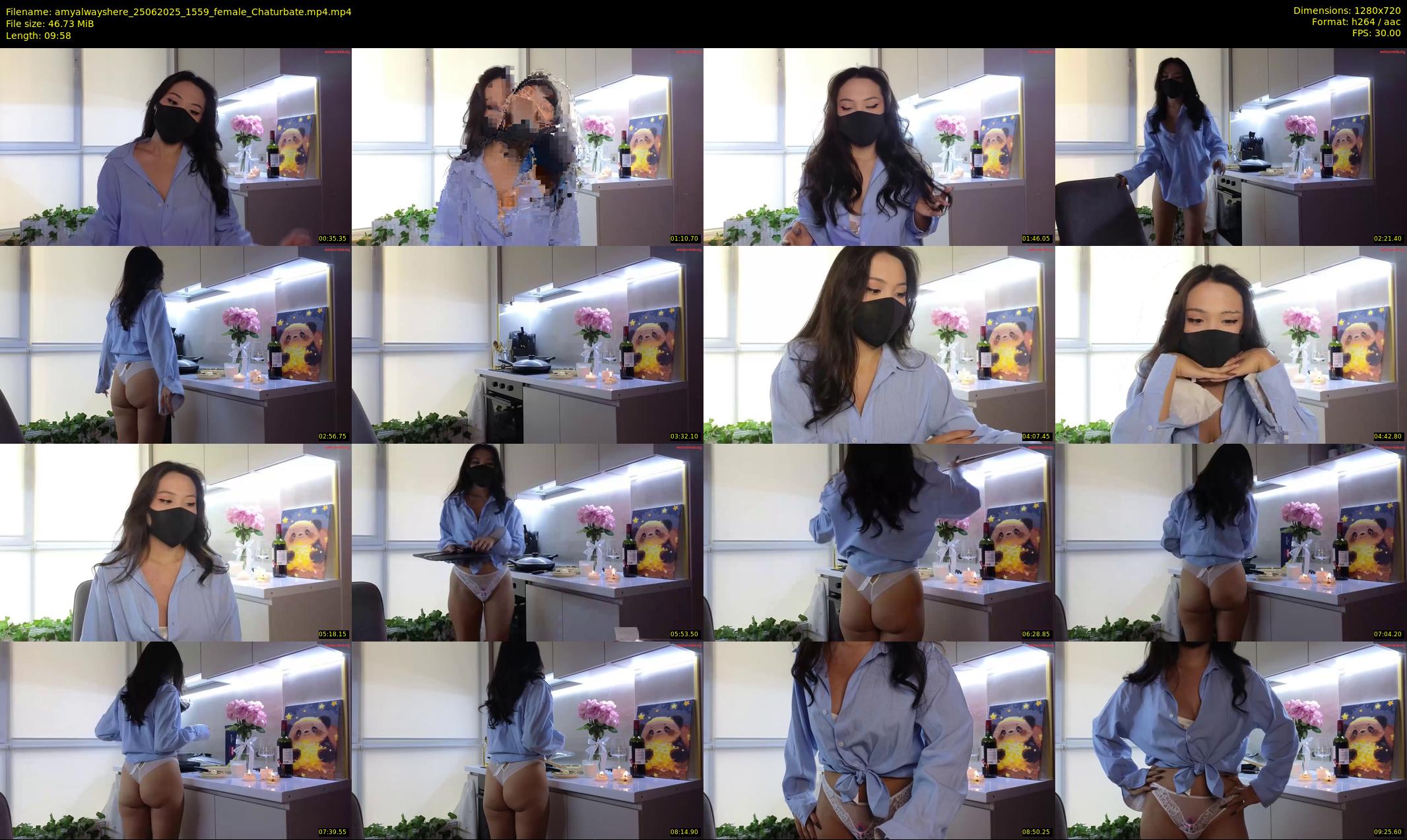 amyalwayshere — 10 minute Chaturbate female cam show recording, 720p, Jun 25, 2025