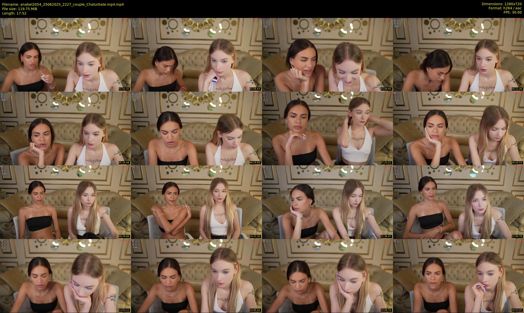anabel2054 — 18 minute Chaturbate female cam show recording, 720p, Jun 25, 2025