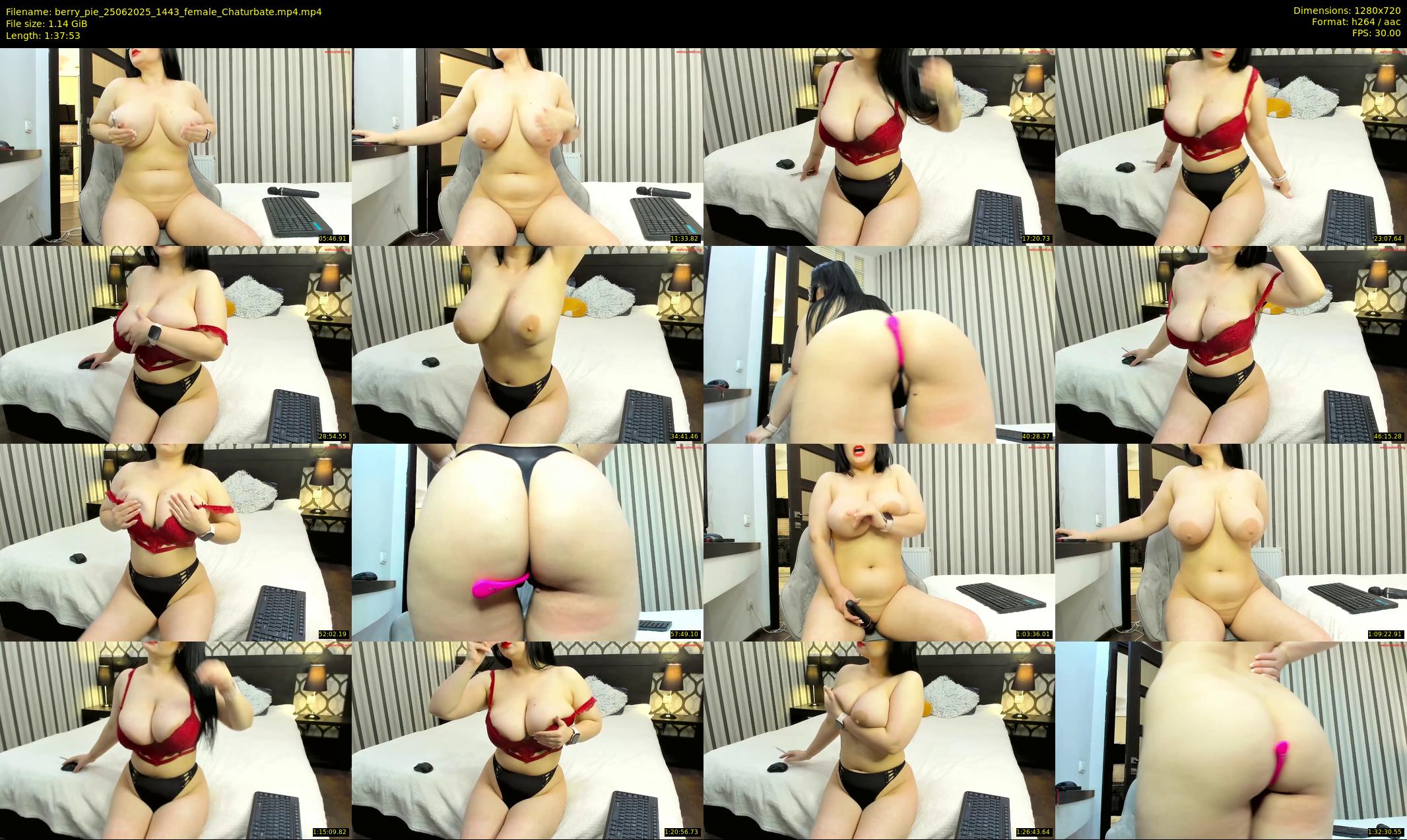 berry_pie — 98 minute Chaturbate female cam show recording, 720p, Jun 25, 2025