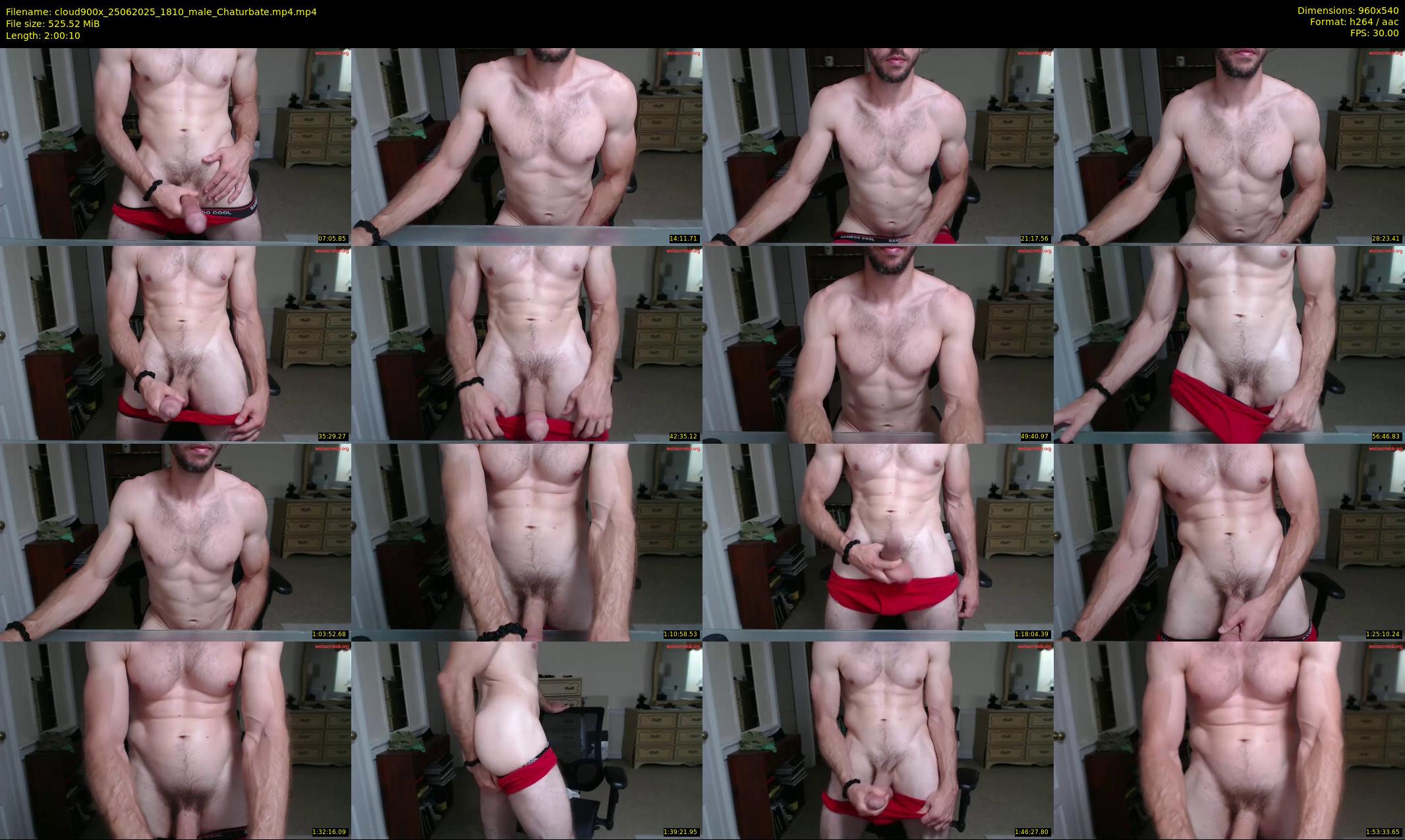 cloud900x — 121 minute Chaturbate male cam show recording, 480p, Jun 25, 2025