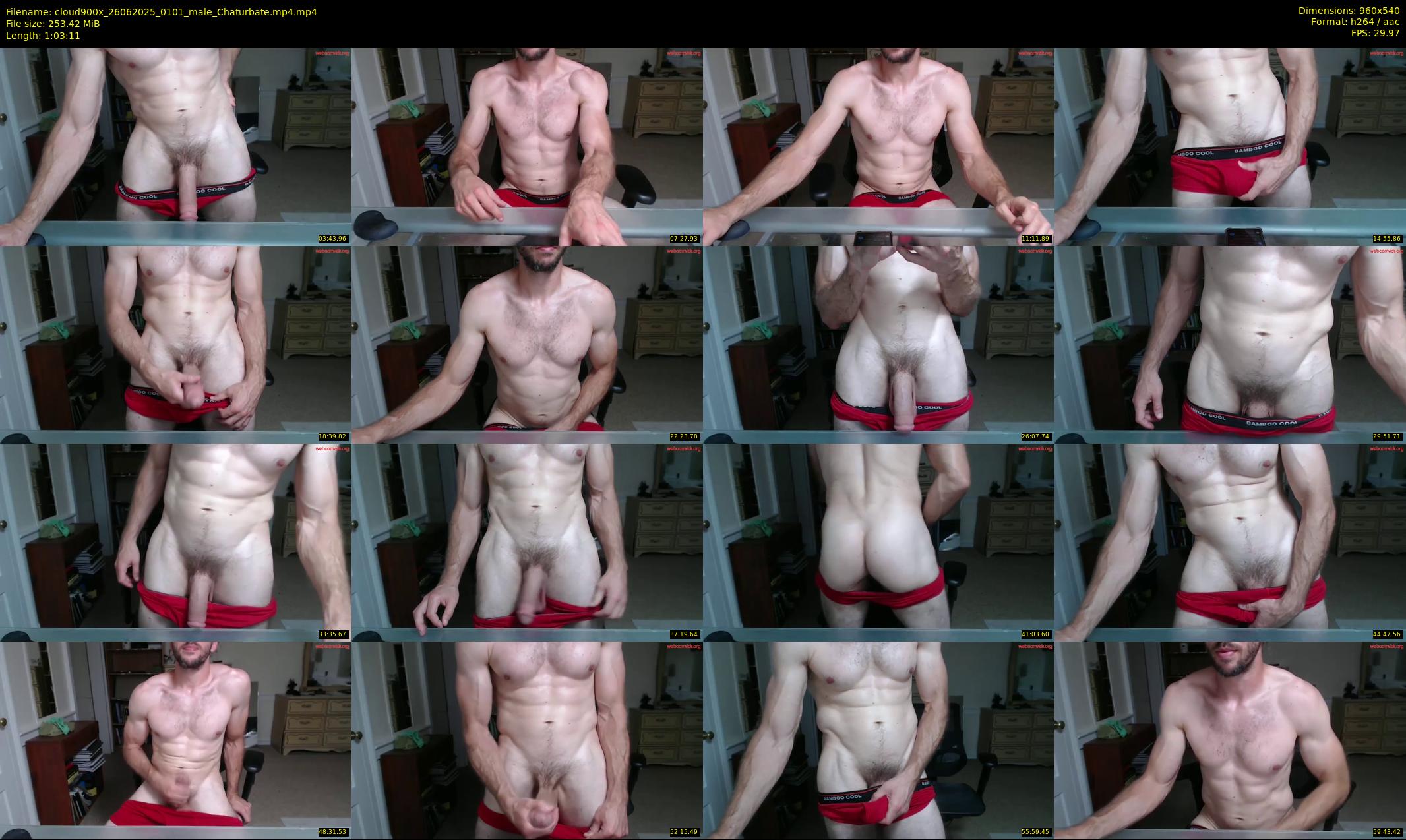 cloud900x — 64 minute Chaturbate male cam show recording, 480p, Jun 26, 2025