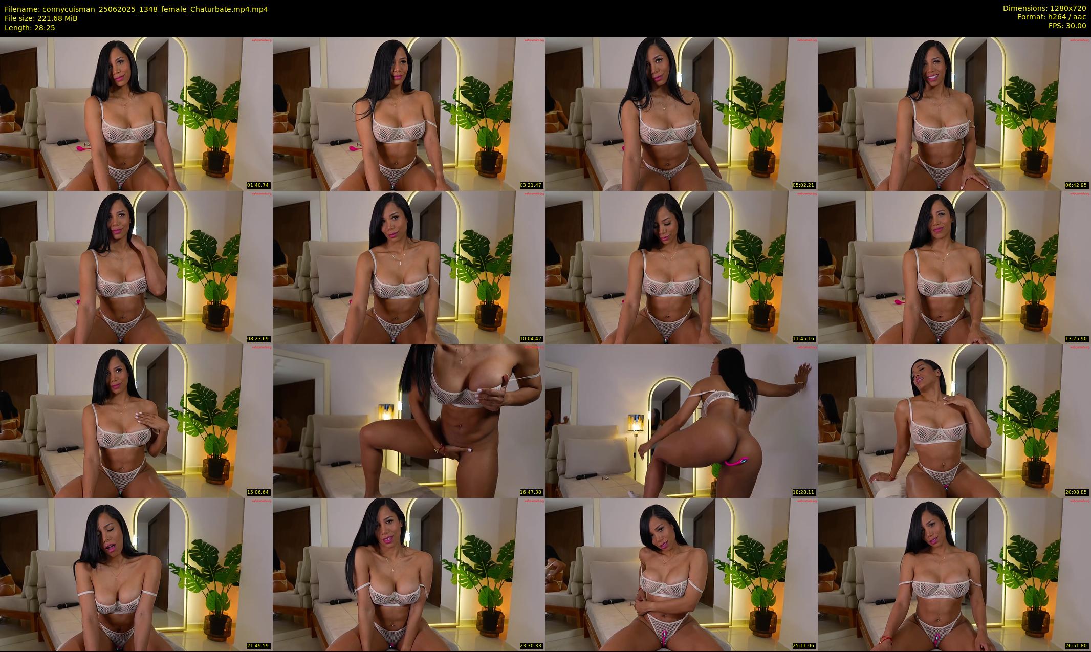 connycuisman — 29 minute Chaturbate female cam show recording, 720p, Jun 25, 2025