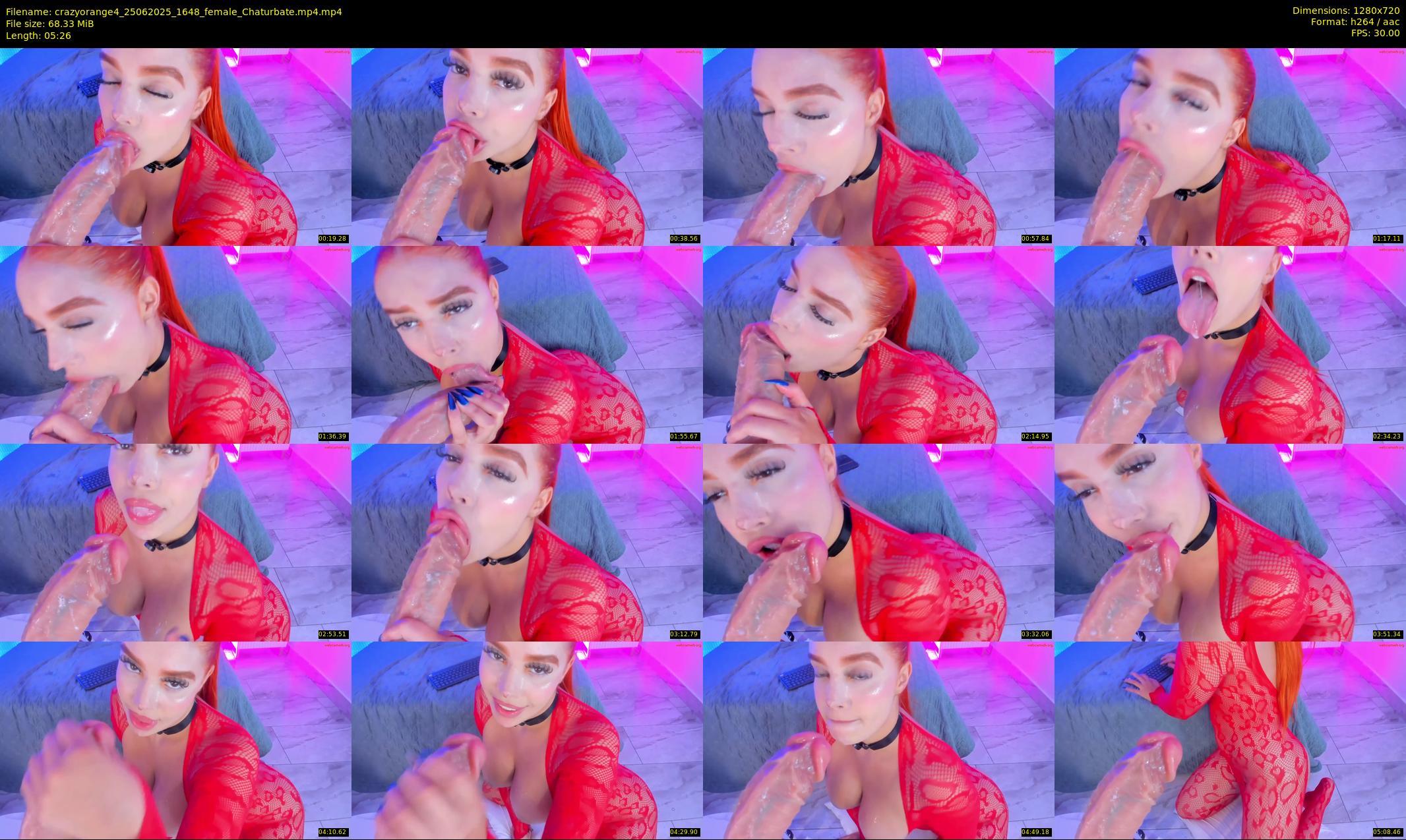 crazyorange4 — 6 minute Chaturbate female cam show recording, 720p, Jun 25, 2025