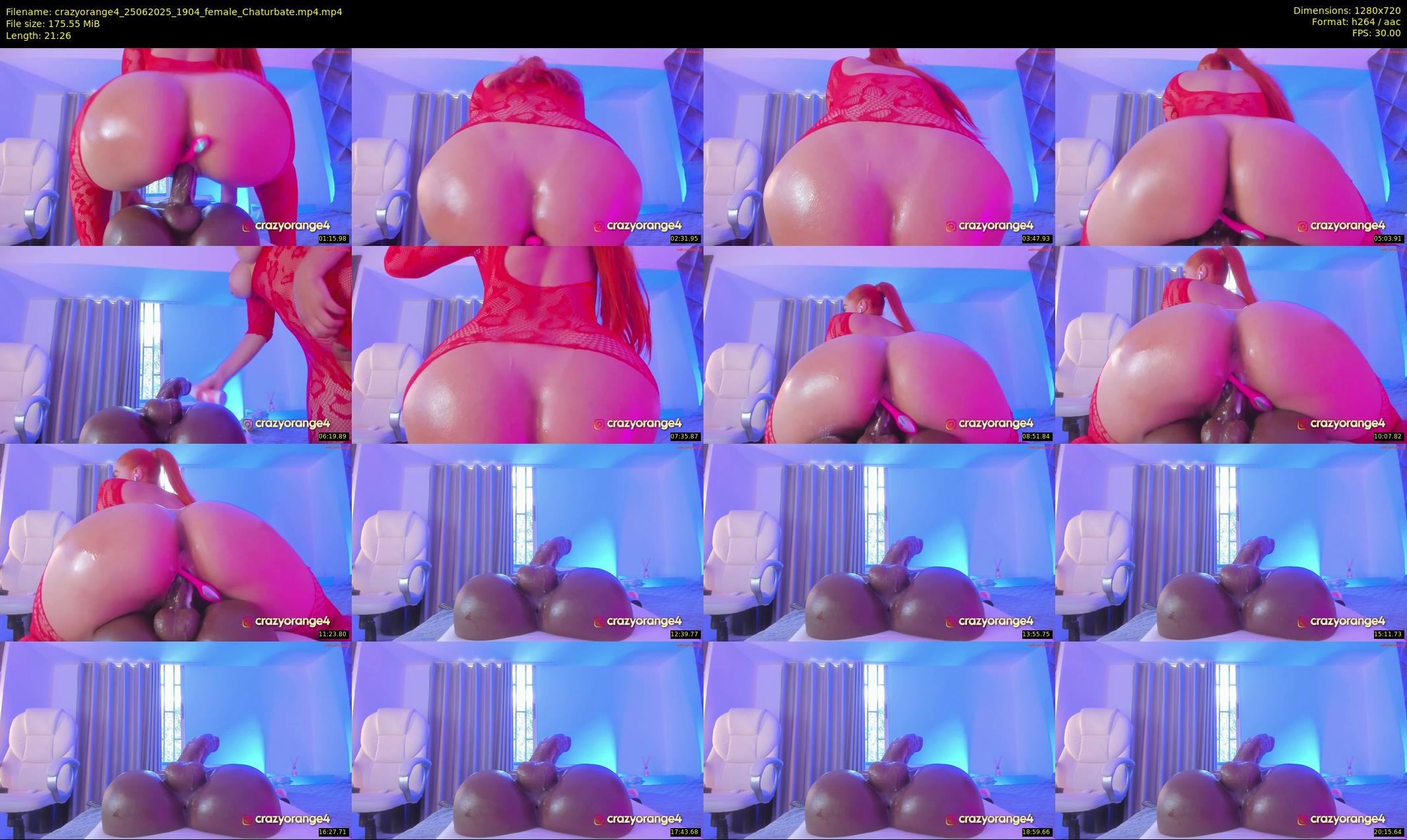 crazyorange4 — 22 minute Chaturbate female cam show recording, 720p, Jun 25, 2025