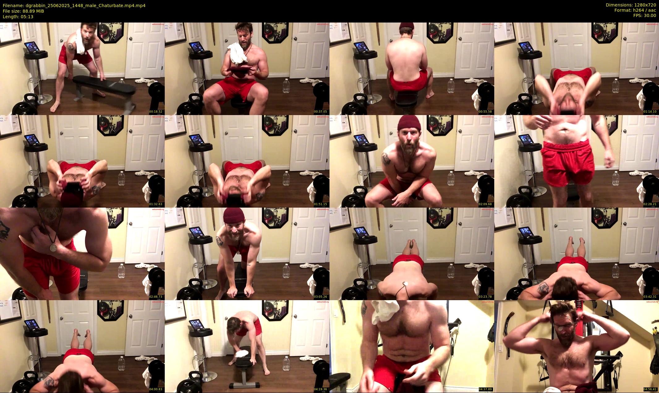 dgrabbin — 6 minute Chaturbate male cam show recording, 720p, Jun 25, 2025