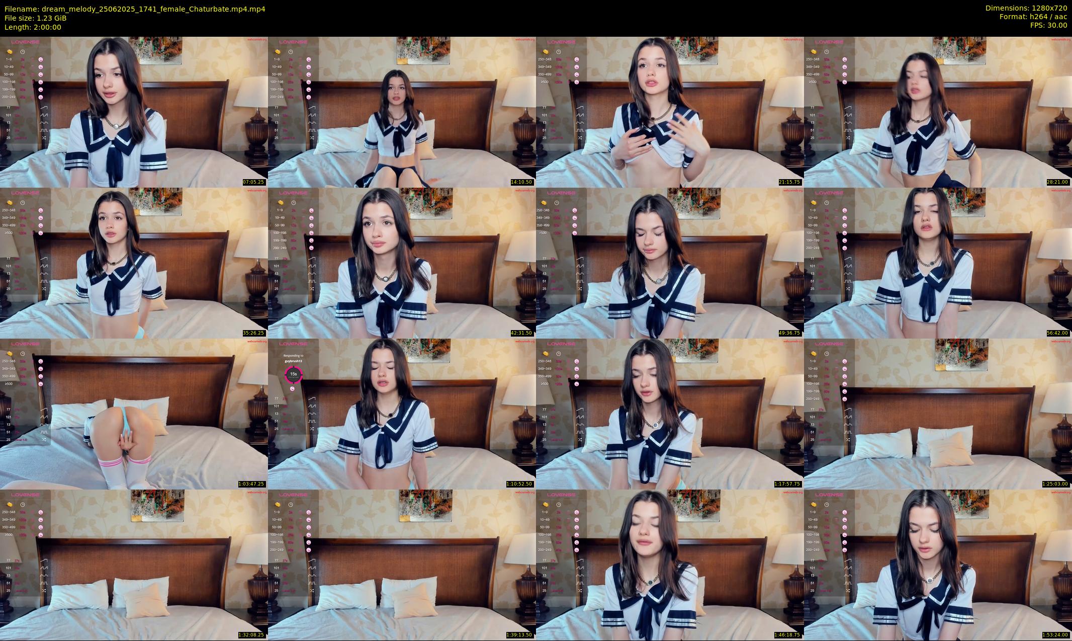 dream_melody — 120 minute Chaturbate female cam show recording, 720p, Jun 25, 2025
