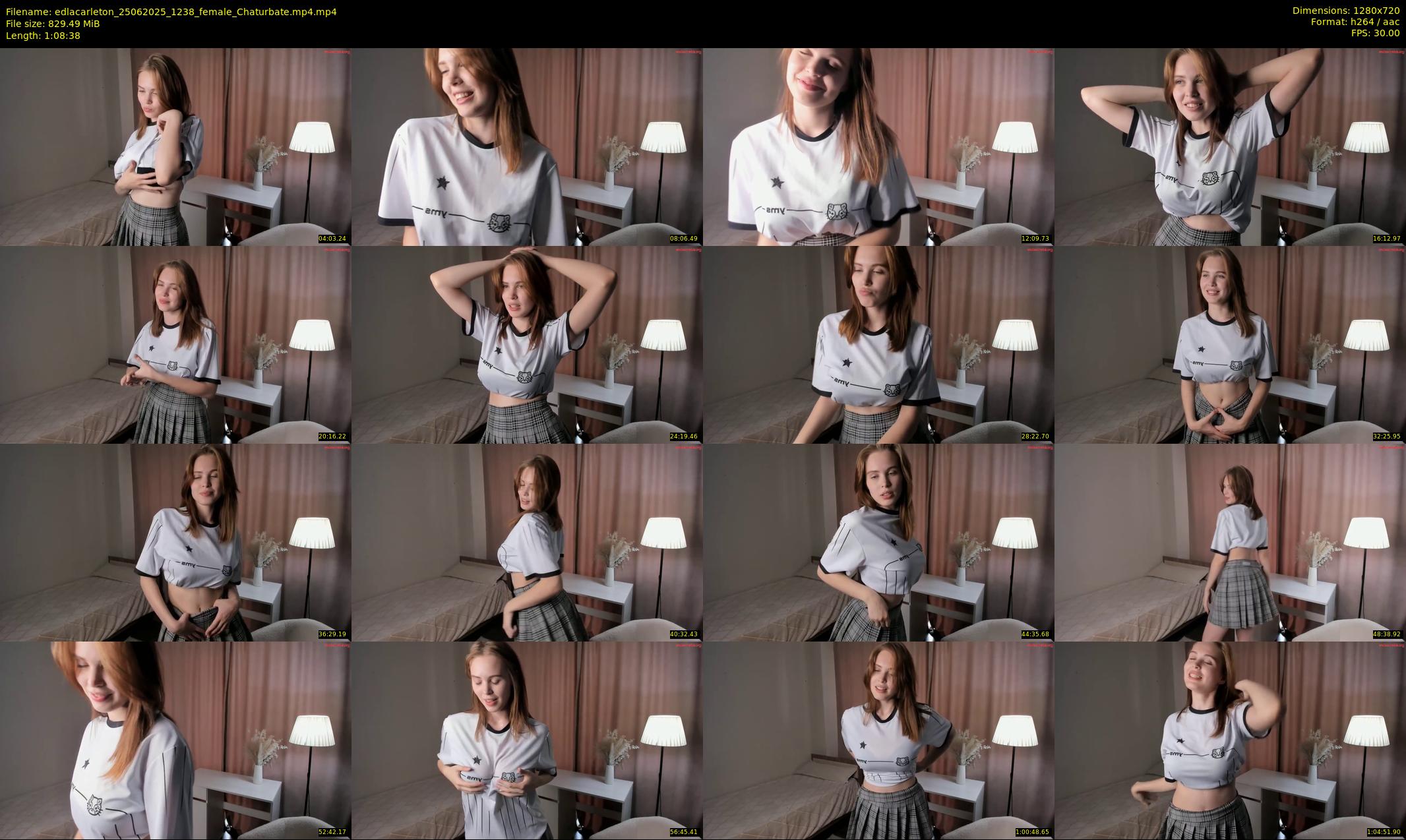 edlacarleton — 69 minute Chaturbate female cam show recording, 720p, Jun 25, 2025