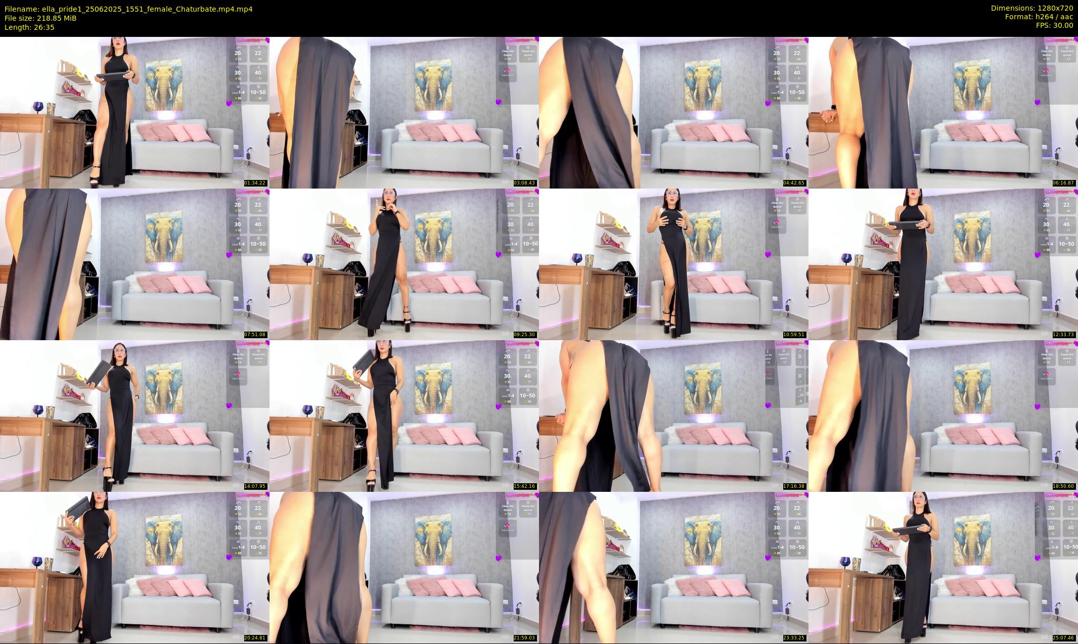 ella_pride1 — 27 minute Chaturbate female cam show recording, 720p, Jun 25, 2025