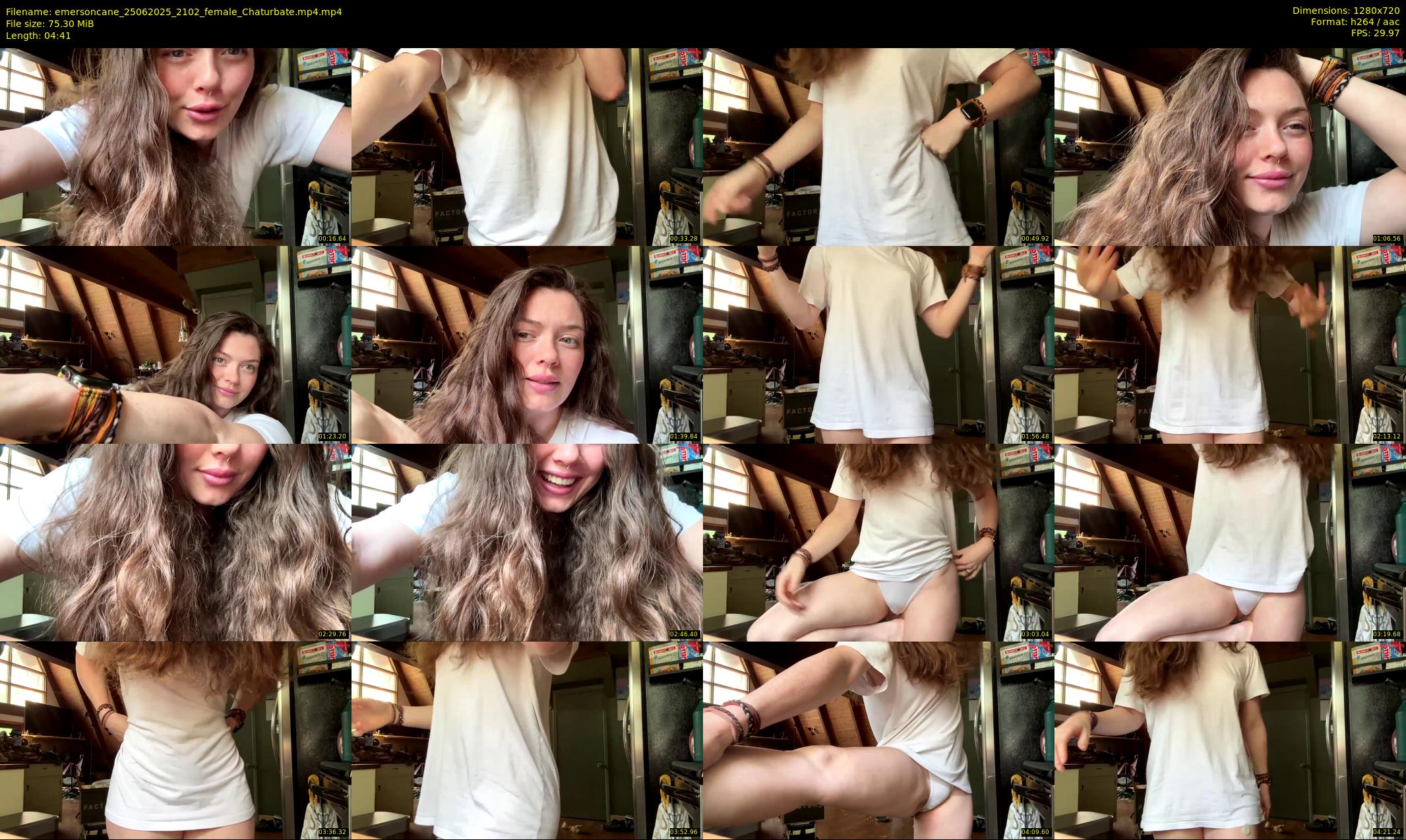 emersoncane — 5 minute Chaturbate female cam show recording, 720p, Jun 25, 2025